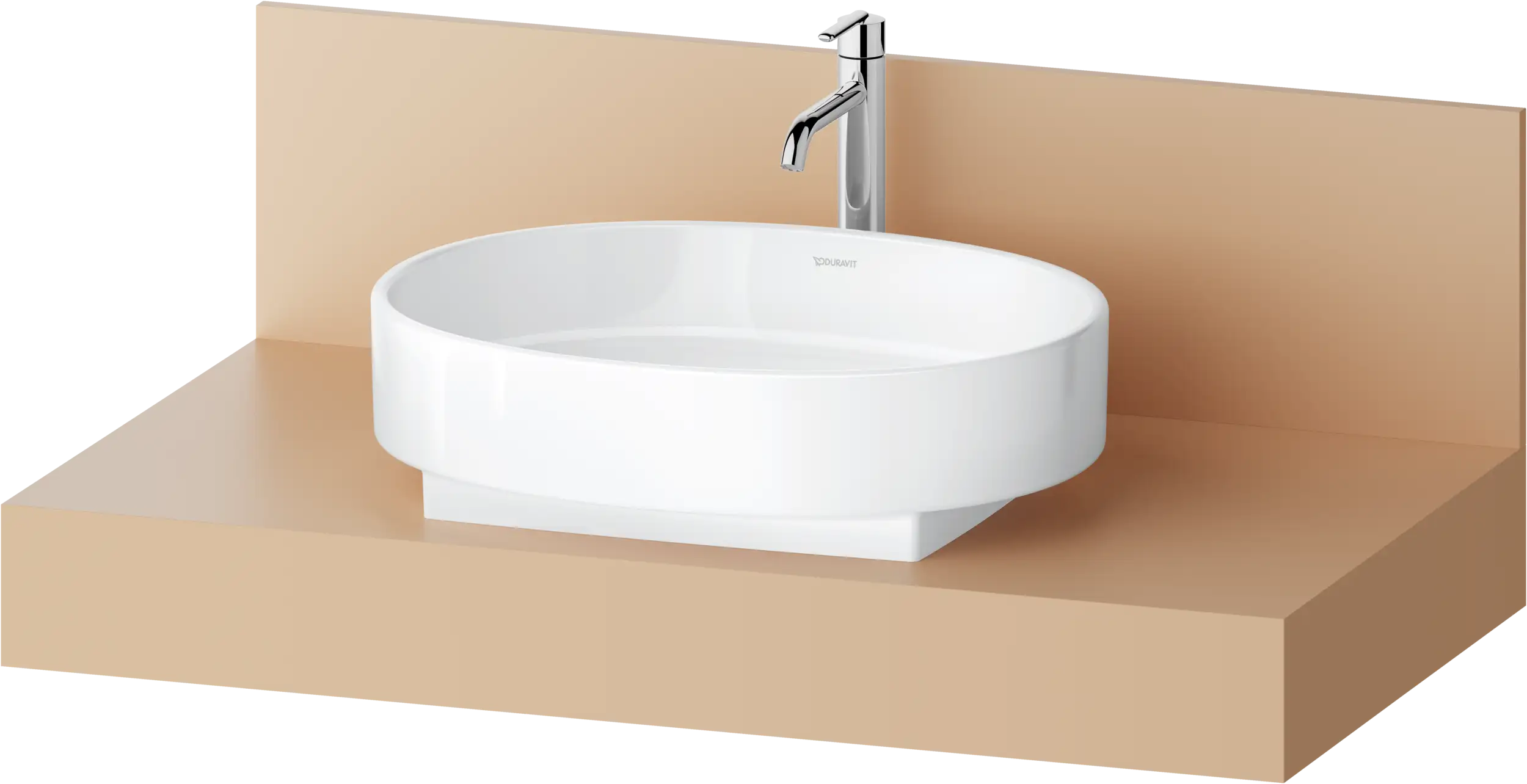 Balcoon 39 3/8'' Wall Mount Engineered Wood, with One Sink Cutout