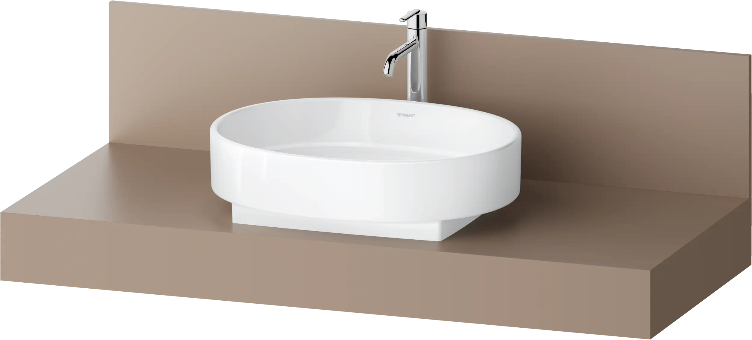 Balcoon 47 1/4'' Wall Mount Engineered Wood , with One Sink Cutout
