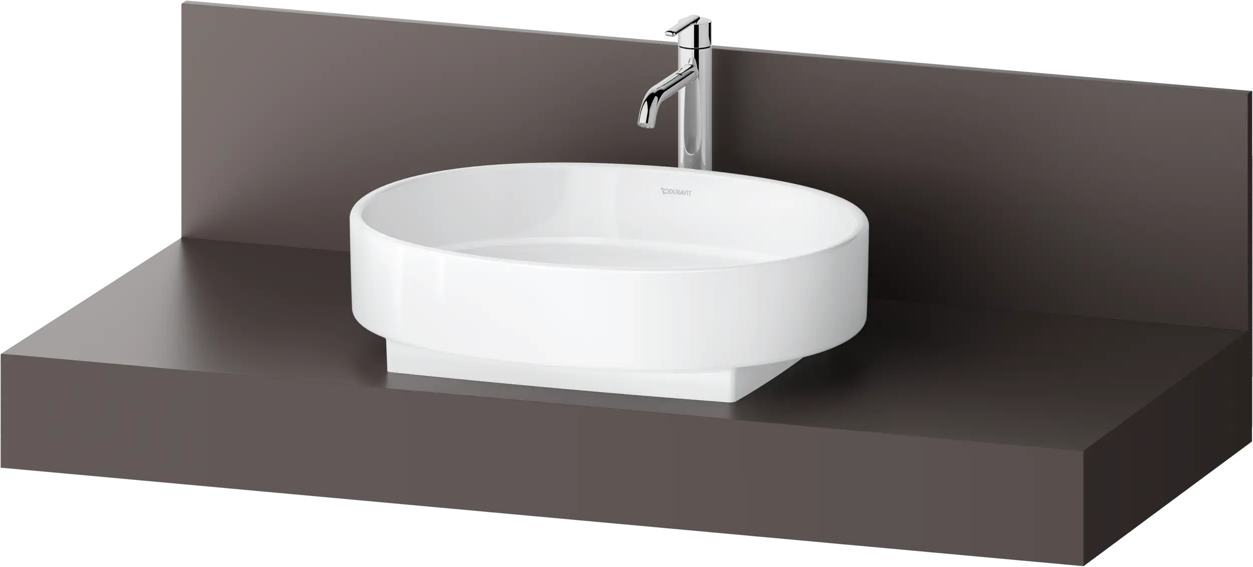 Balcoon 47 1/4'' Wall Mount Engineered Wood , with One Sink Cutout