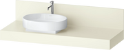 Balcoon 55 1/8'' Wall Mount Engineered Wood, with One Sink Cutout