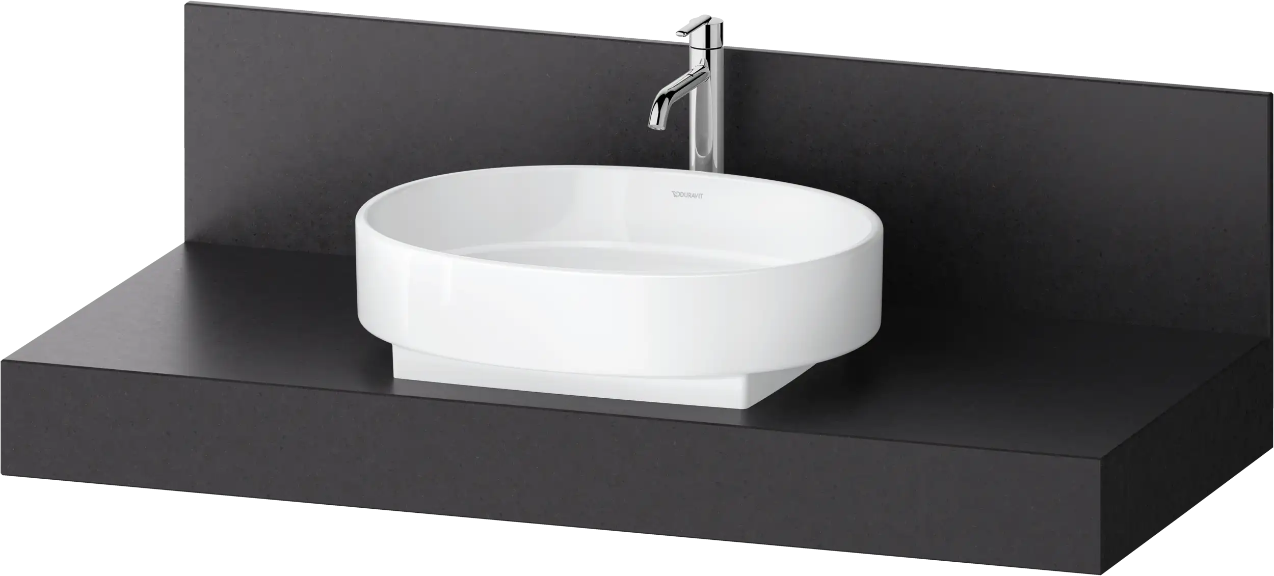 Balcoon 51 1/8'' Wall Mount Engineered Wood, with One Sink Cutout