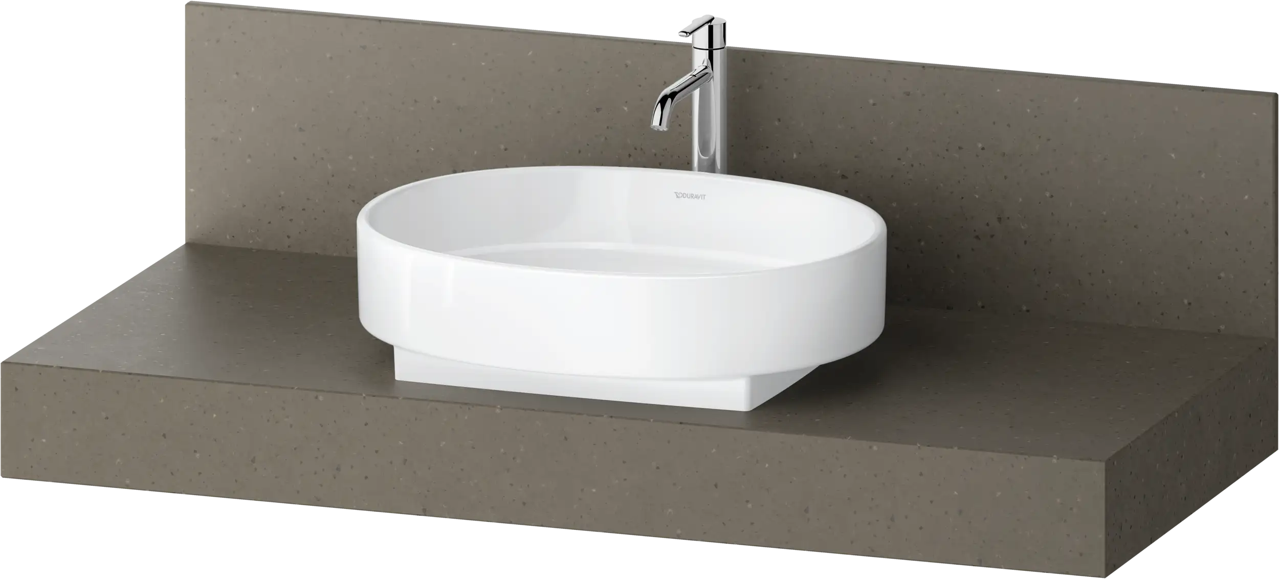 Balcoon 51 1/8'' Wall Mount Engineered Wood, with One Sink Cutout