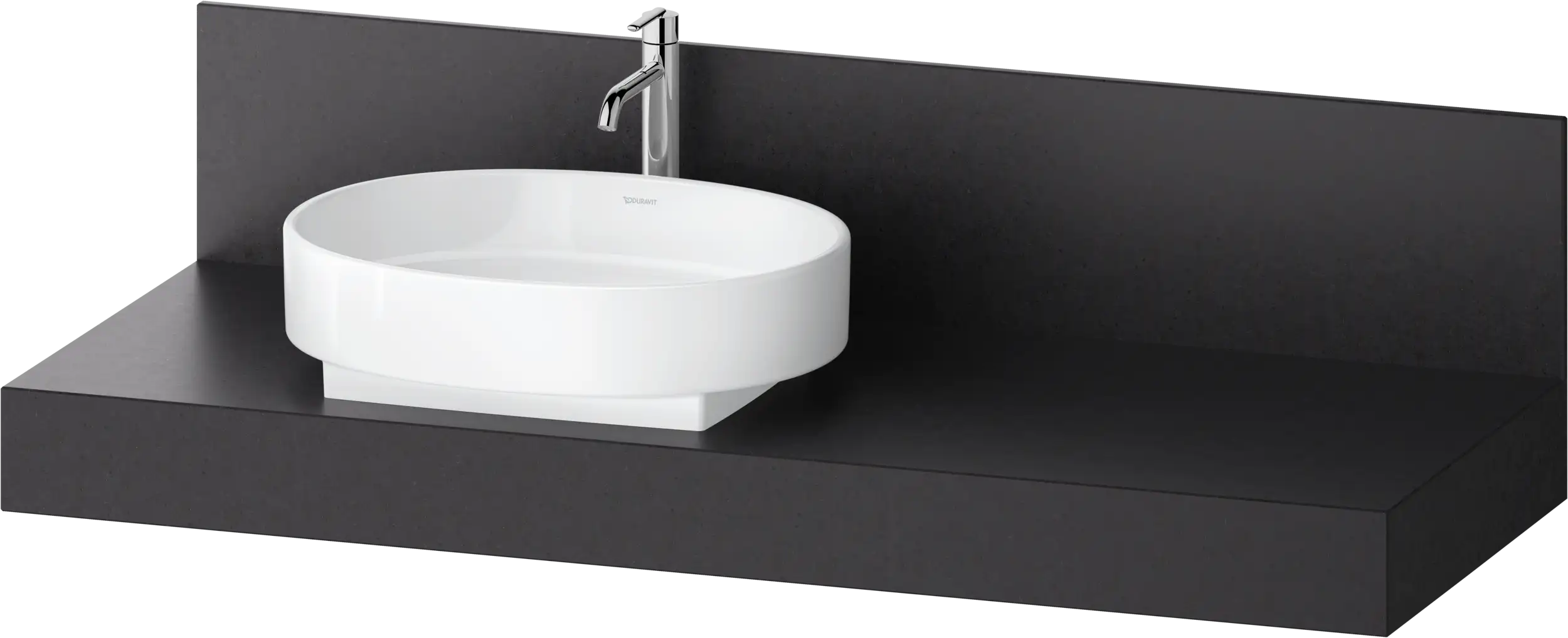 Balcoon 59'' Wall Mount Engineered Wood, with One Sink Cutout