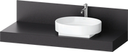 Balcoon 59'' Wall Mount Engineered Wood, with One Sink Cutout