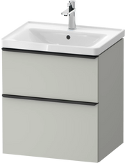Duravit D-Neo 23'' Two Drawer Single Vanity Cabinet, Sink Sold Separately