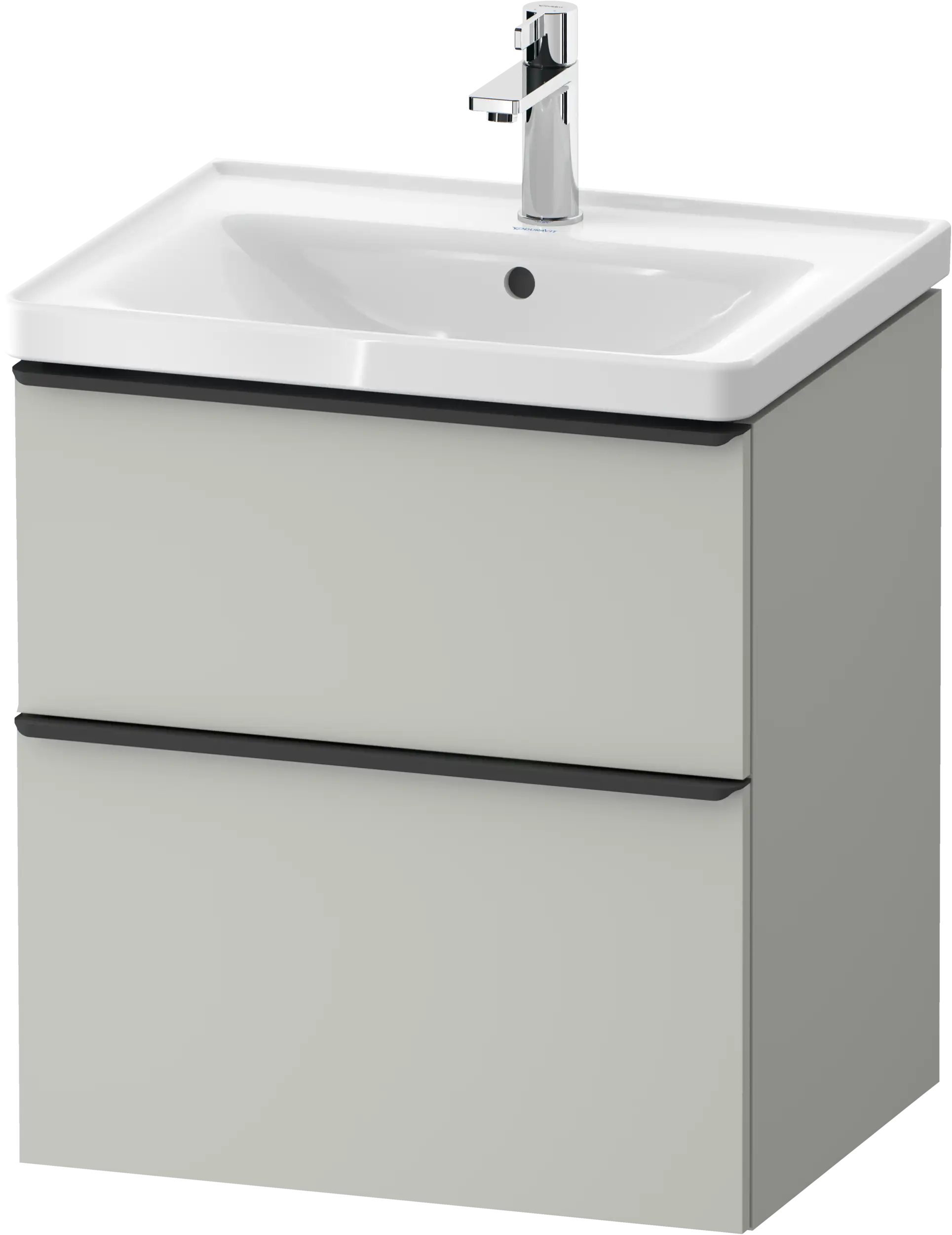 Duravit D-Neo 23'' Two Drawer Single Vanity Cabinet, Sink Sold Separately