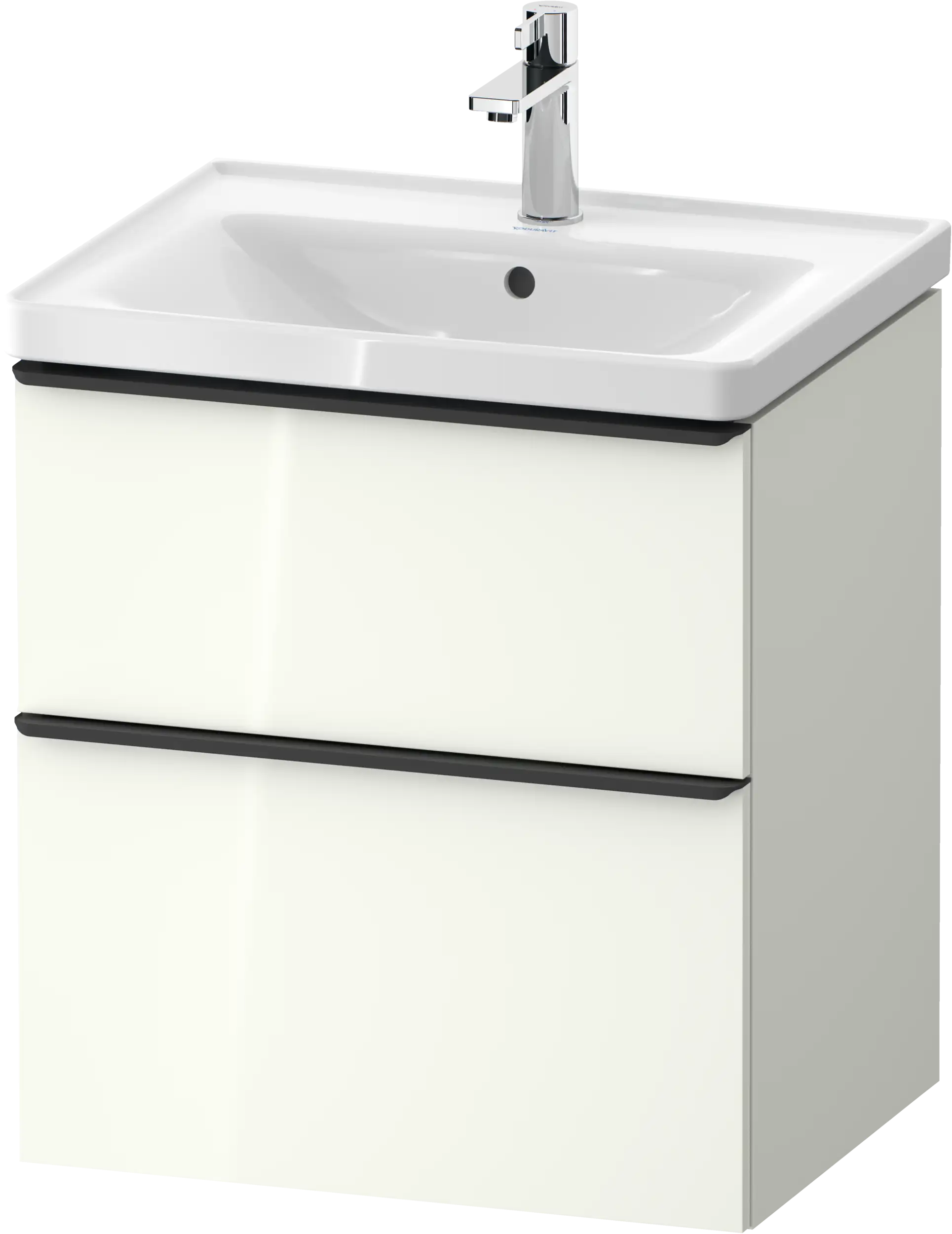 Duravit D-Neo 23'' Two Drawer Single Vanity Cabinet, Sink Sold Separately