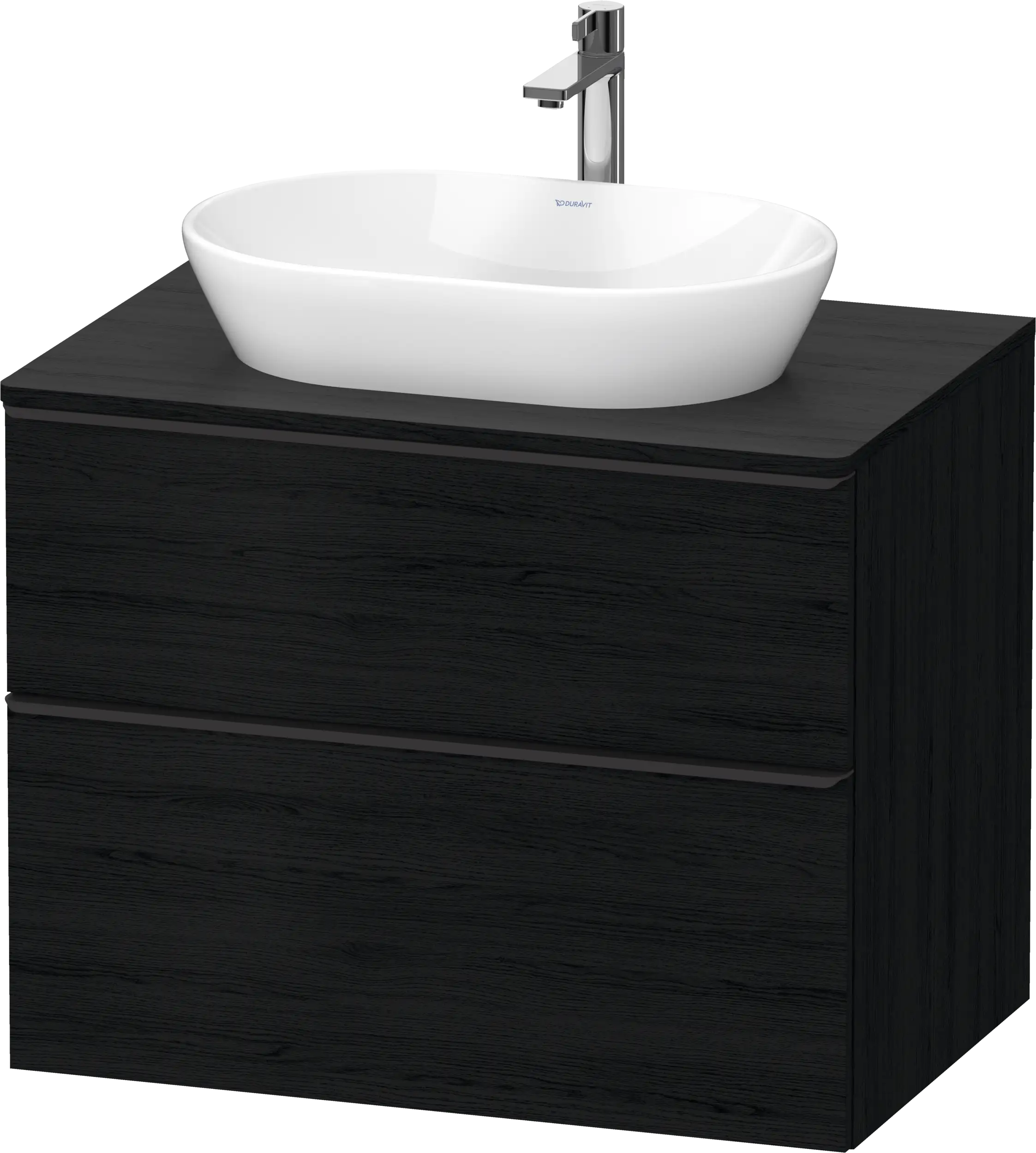 Duravit D-Neo 31 1/2'' Wall Mount Two Drawer Single Vanity Cabinet, Sink Sold Separately