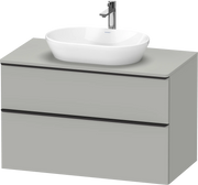 Duravit D-Neo 39 3/8'' Two Drawer Single Vanity Cabinet, Sink Sold Separately