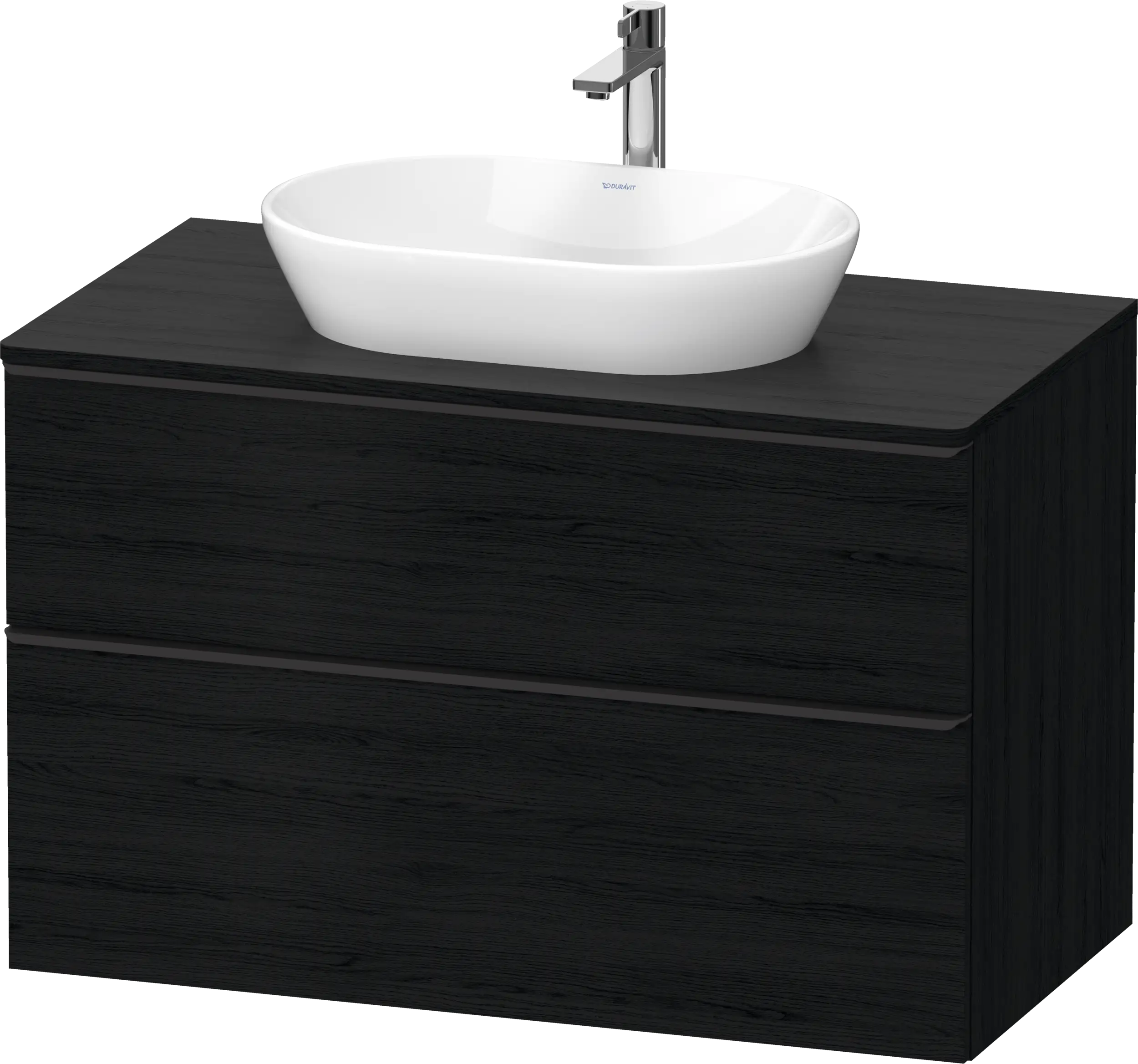 Duravit D-Neo 39 3/8'' Two Drawer Single Vanity Cabinet, Sink Sold Separately