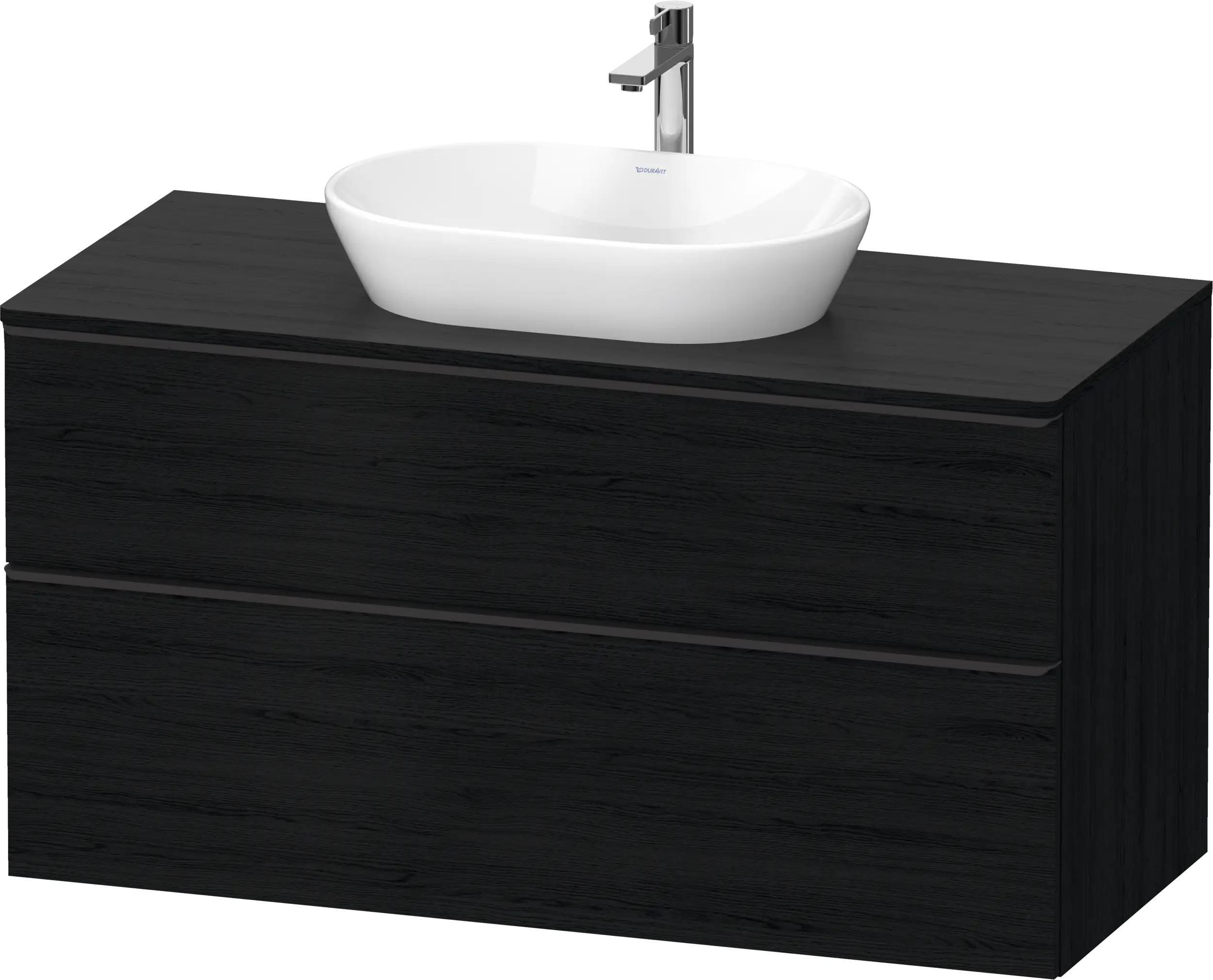 Duravit D-Neo 47 1/4'' Wall Mount Two Drawer Single Vanity Cabinet, Sink Sold Separately
