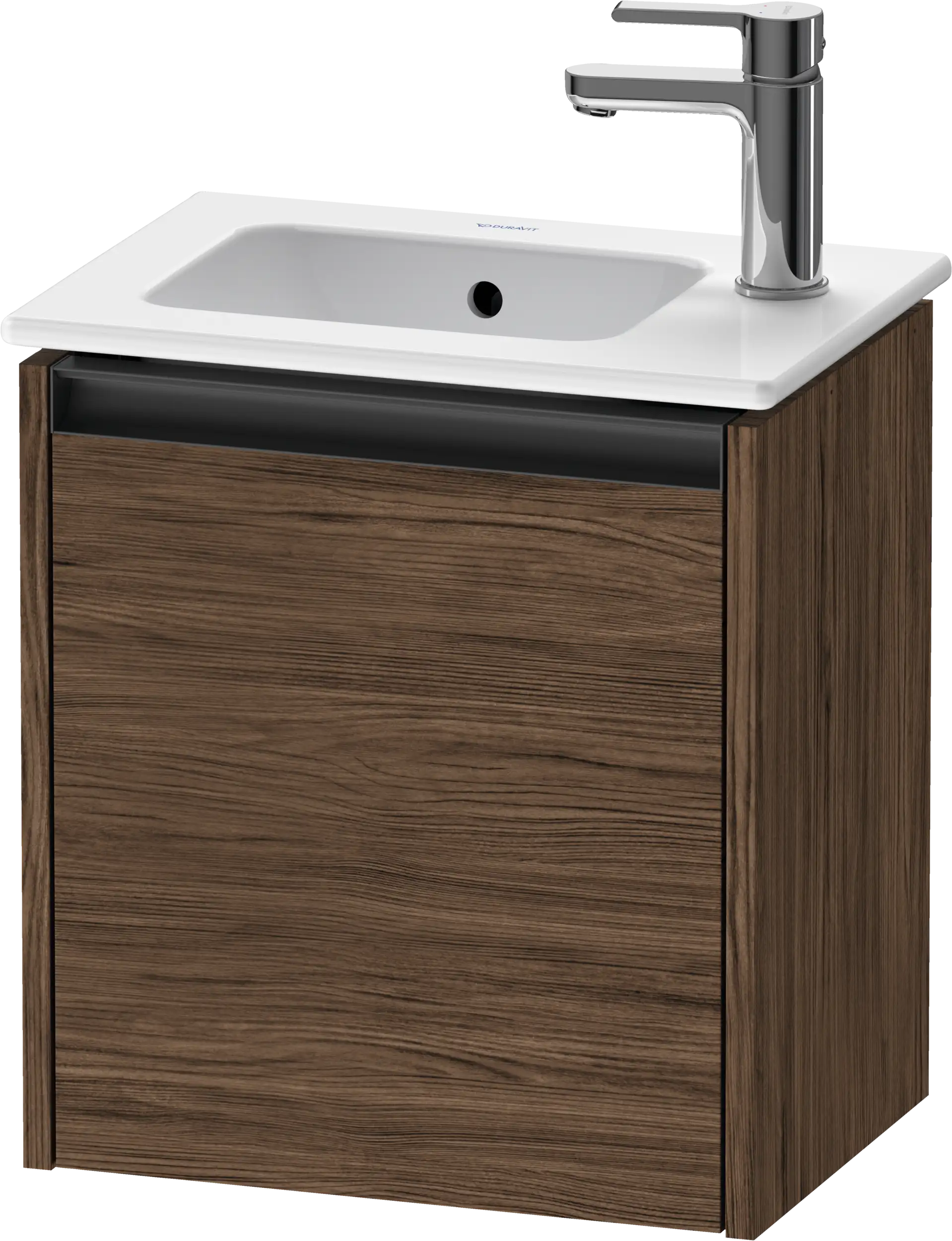 Duravit Ketho.2 16 1/8'' Wall Mount One Door Single Vanity Cabinet, Sink Sold Separately