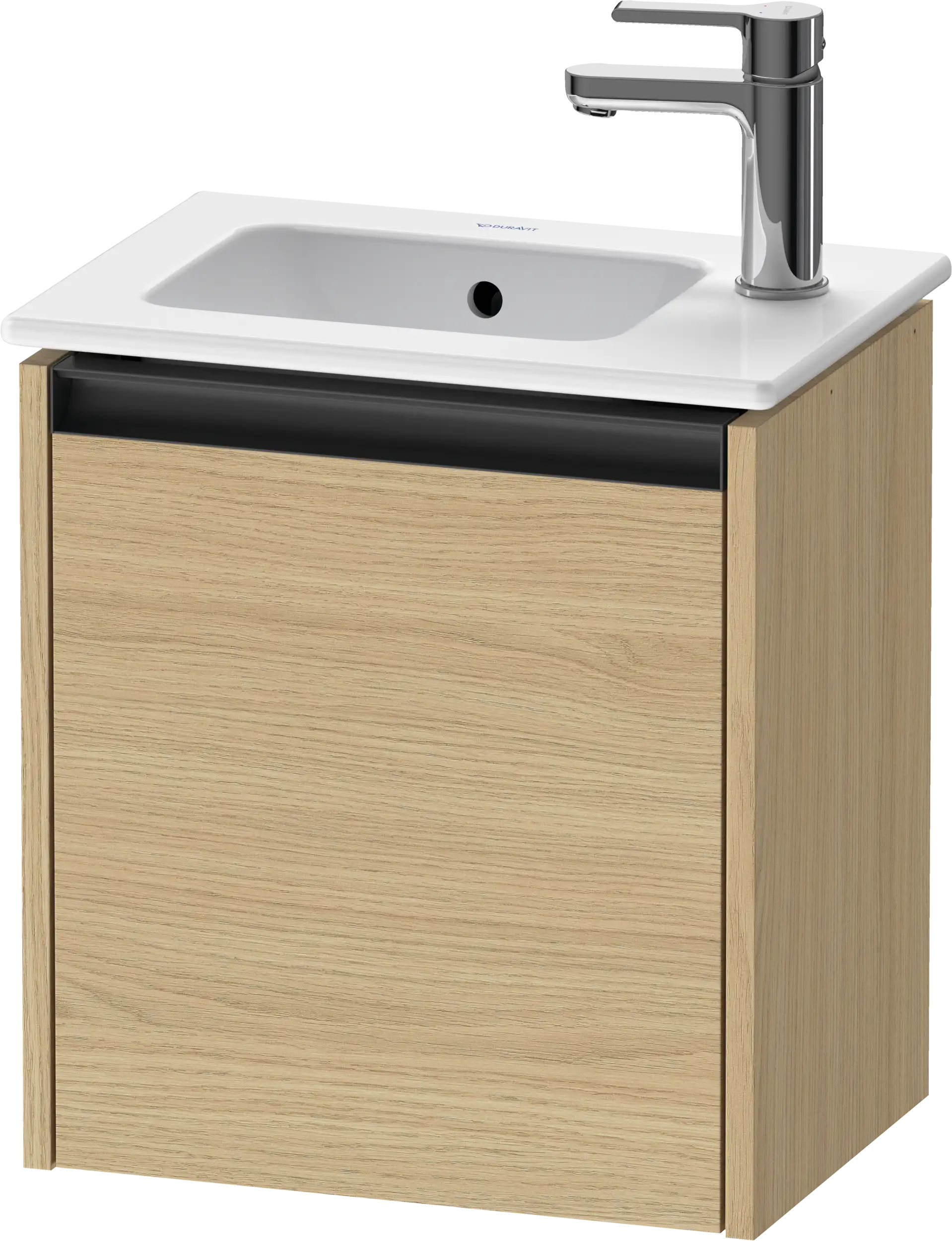Duravit Ketho.2 16 1/8'' Wall Mount One Door Single Vanity Cabinet, Sink Sold Separately