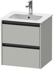 Duravit Ketho.2 20 1/8'' Wall Mount Two Drawer Single Vanity Cabinet, Sink Sold Separately