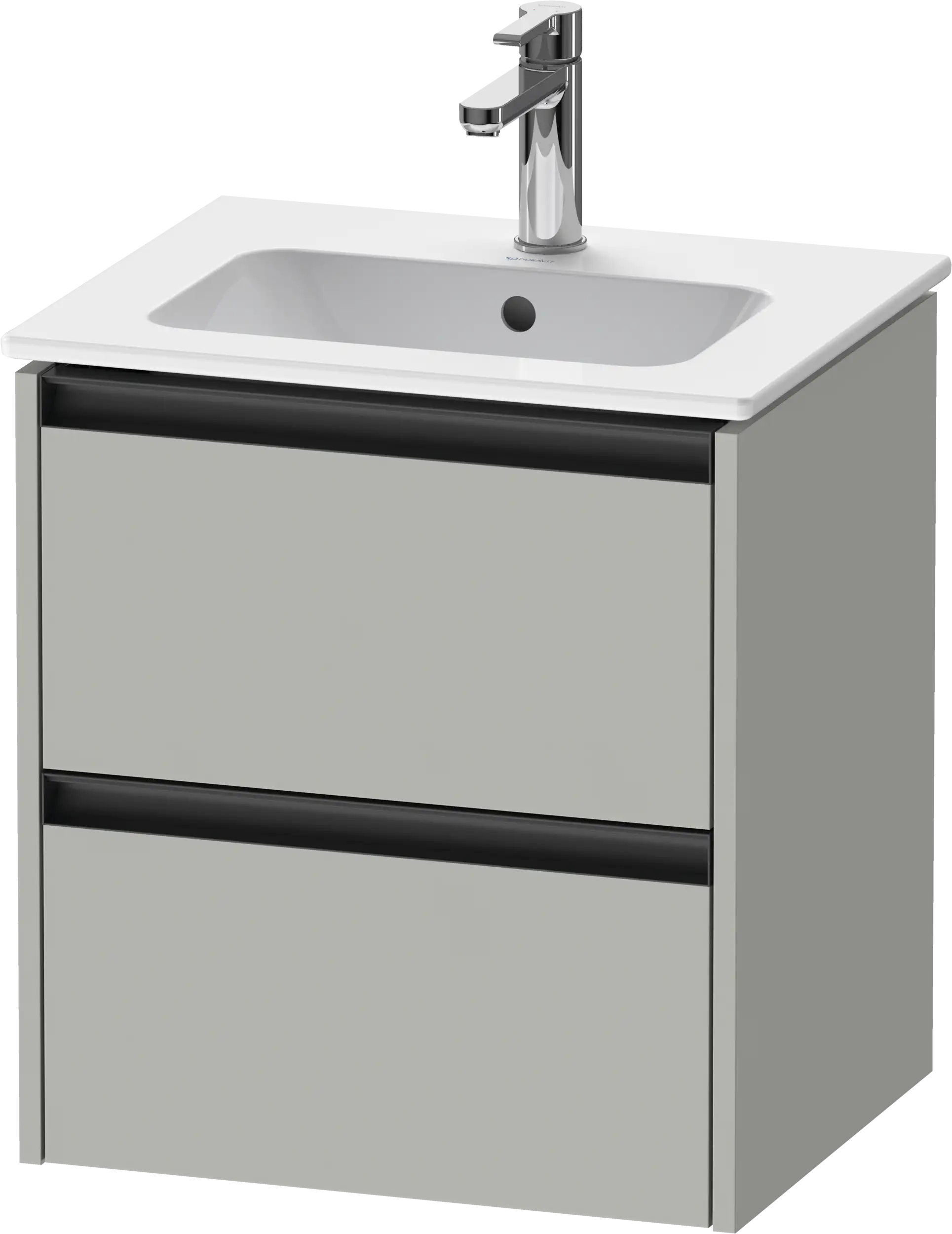 Duravit Ketho.2 20 1/8'' Wall Mount Two Drawer Single Vanity Cabinet, Sink Sold Separately