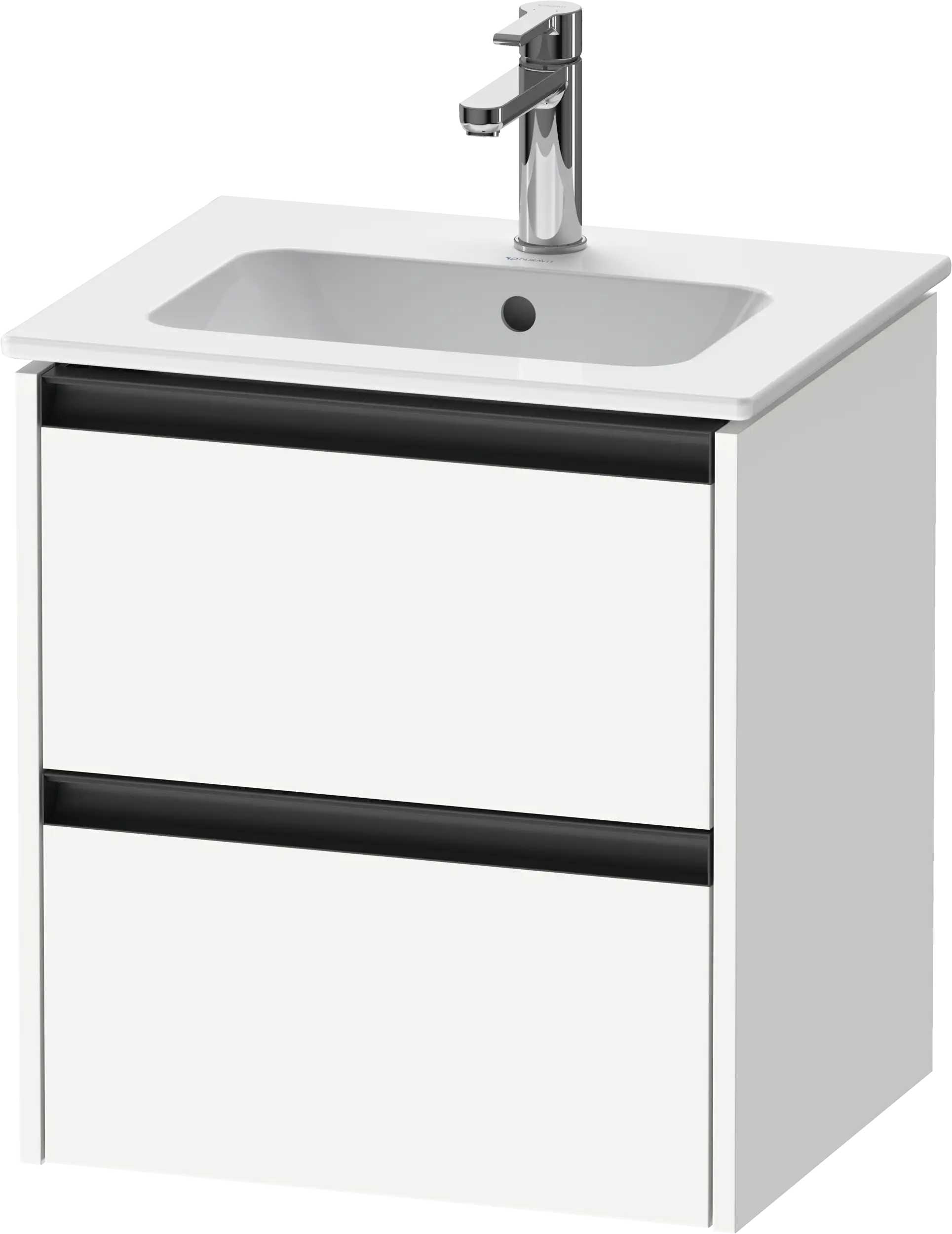 Duravit Ketho.2 20 1/8'' Wall Mount Two Drawer Single Vanity Cabinet, Sink Sold Separately