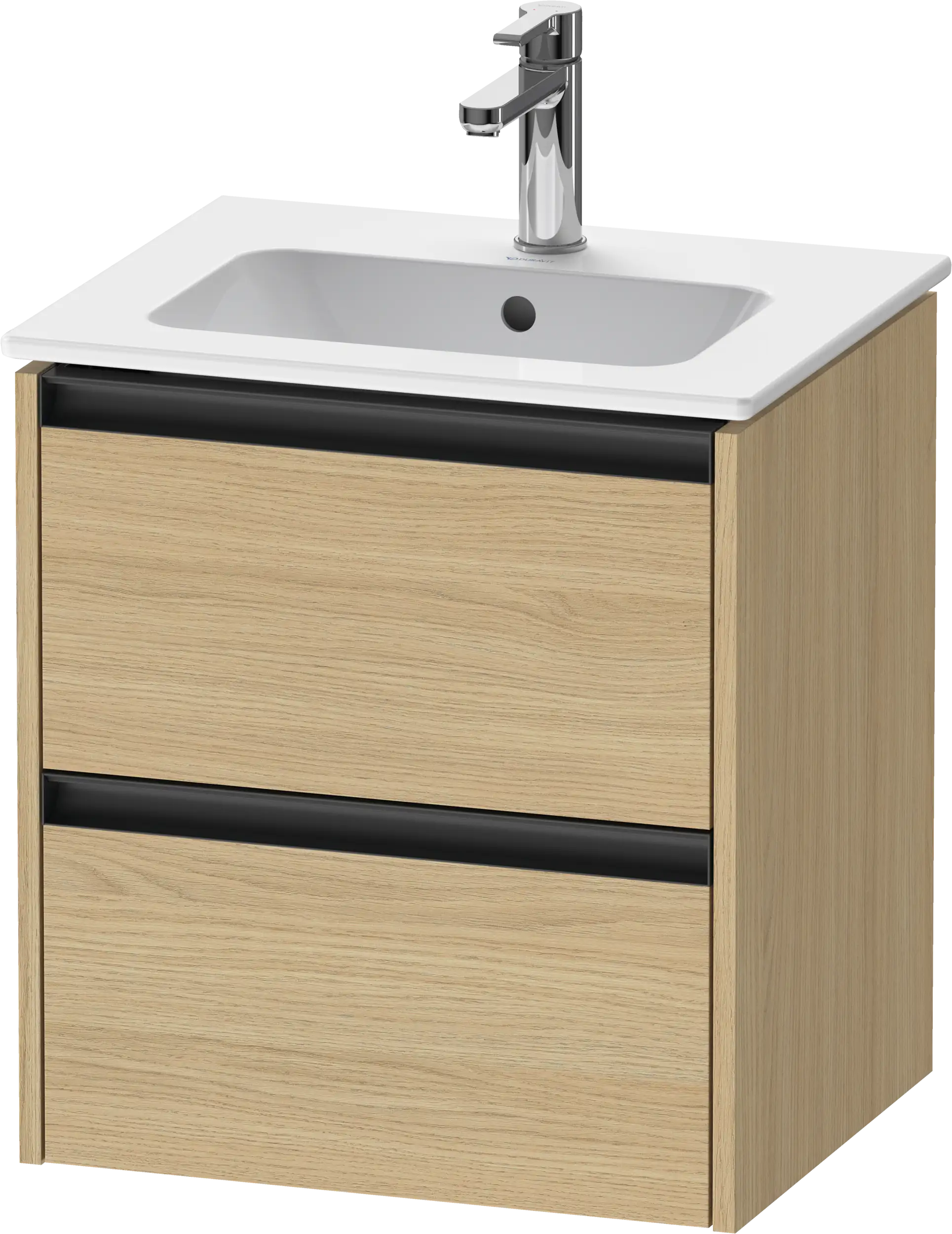 Duravit Ketho.2 20 1/8'' Wall Mount Two Drawer Single Vanity Cabinet, Sink Sold Separately