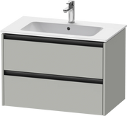 Duravit Ketho.2 31 7/8'' Wall Mount Two Drawer Single Vanity Cabinet, Sink Sold Separately