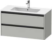 Duravit Ketho.2 39 3/4'' Wall Mount Two Drawer Single Vanity Cabinet, Sink Sold Separately