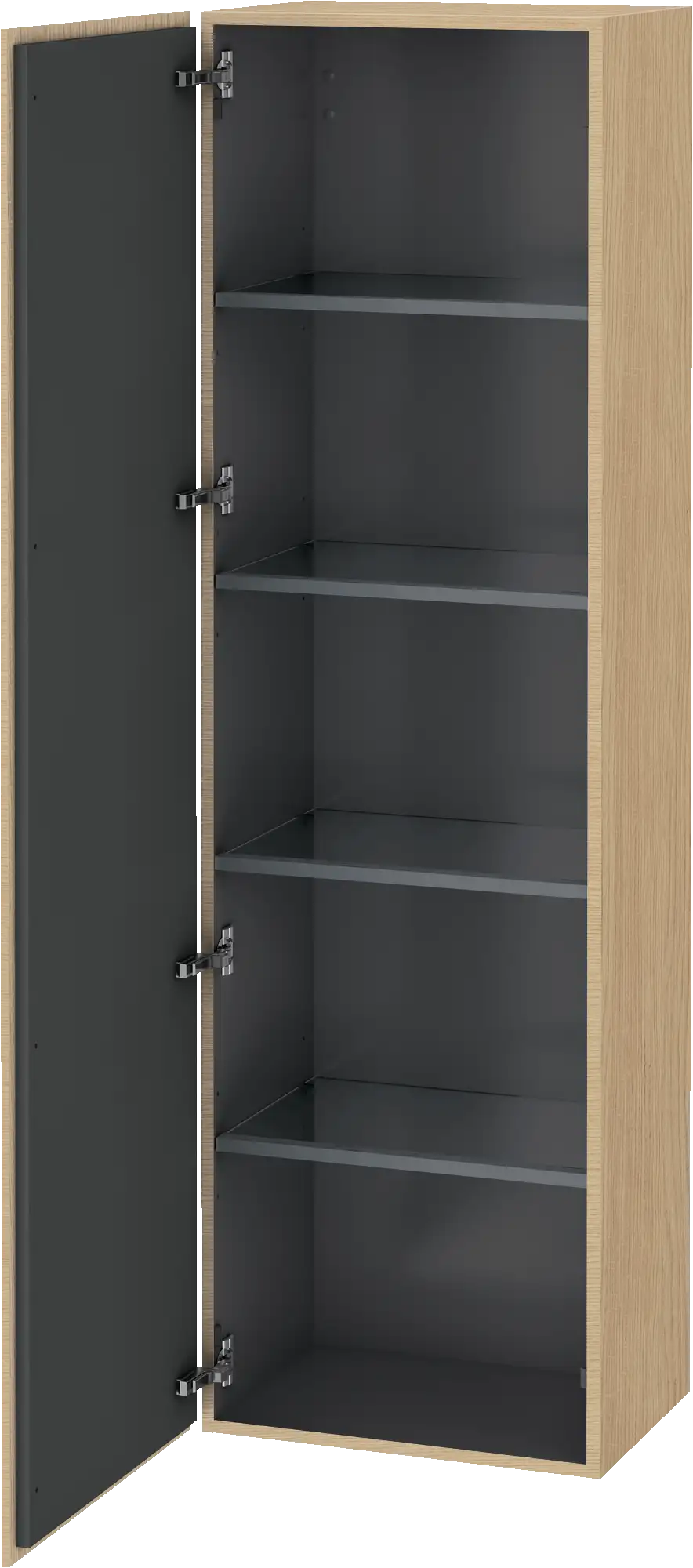 Duravit L-Cube 19 5/8'' x 69 1/4'' Wall Mount Linen Cabinet
