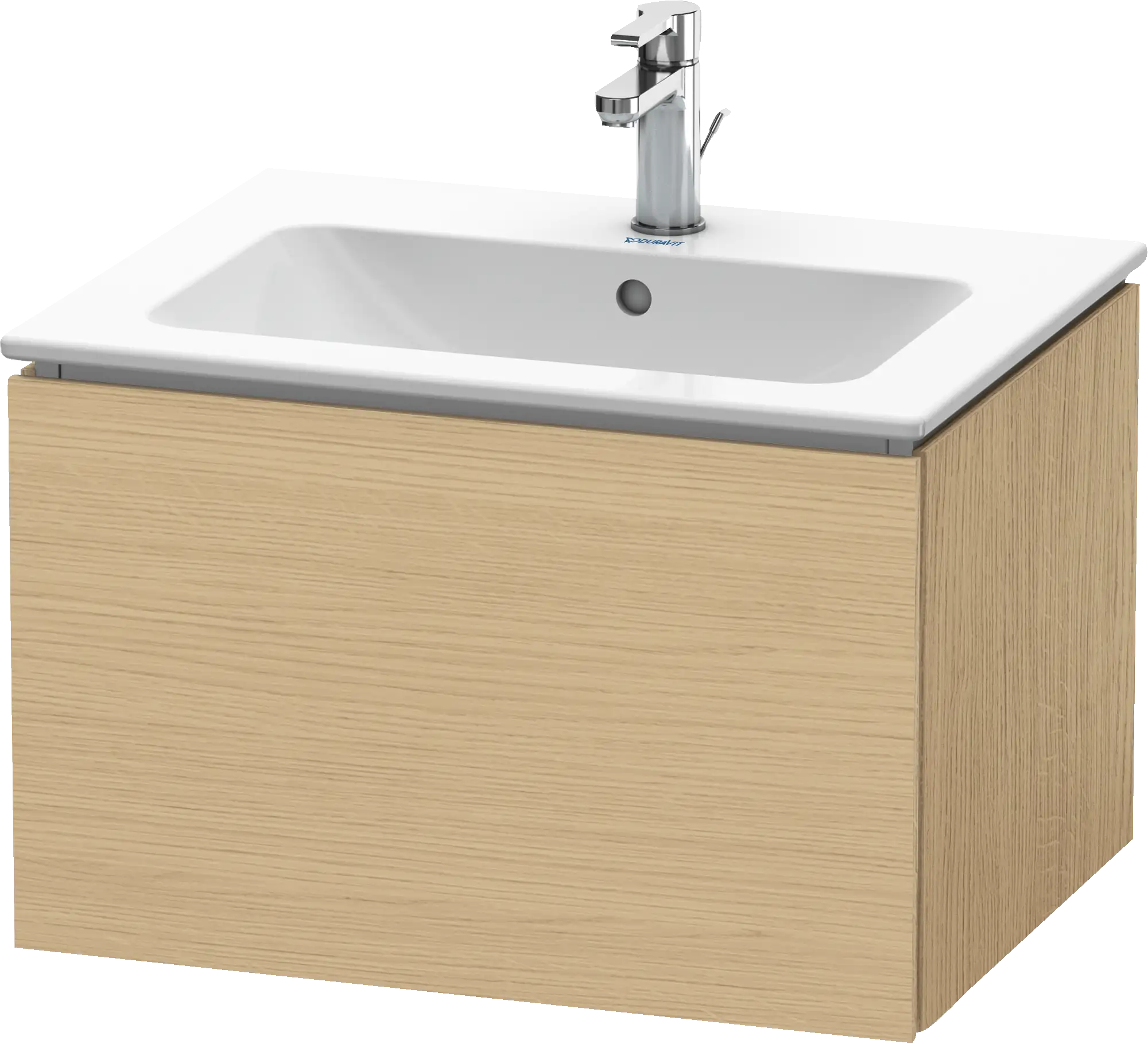 Duravit L-Cube 24 3/8'' Wall Mount One Drawer Single Vanity Cabinet, Sink Sold Separately