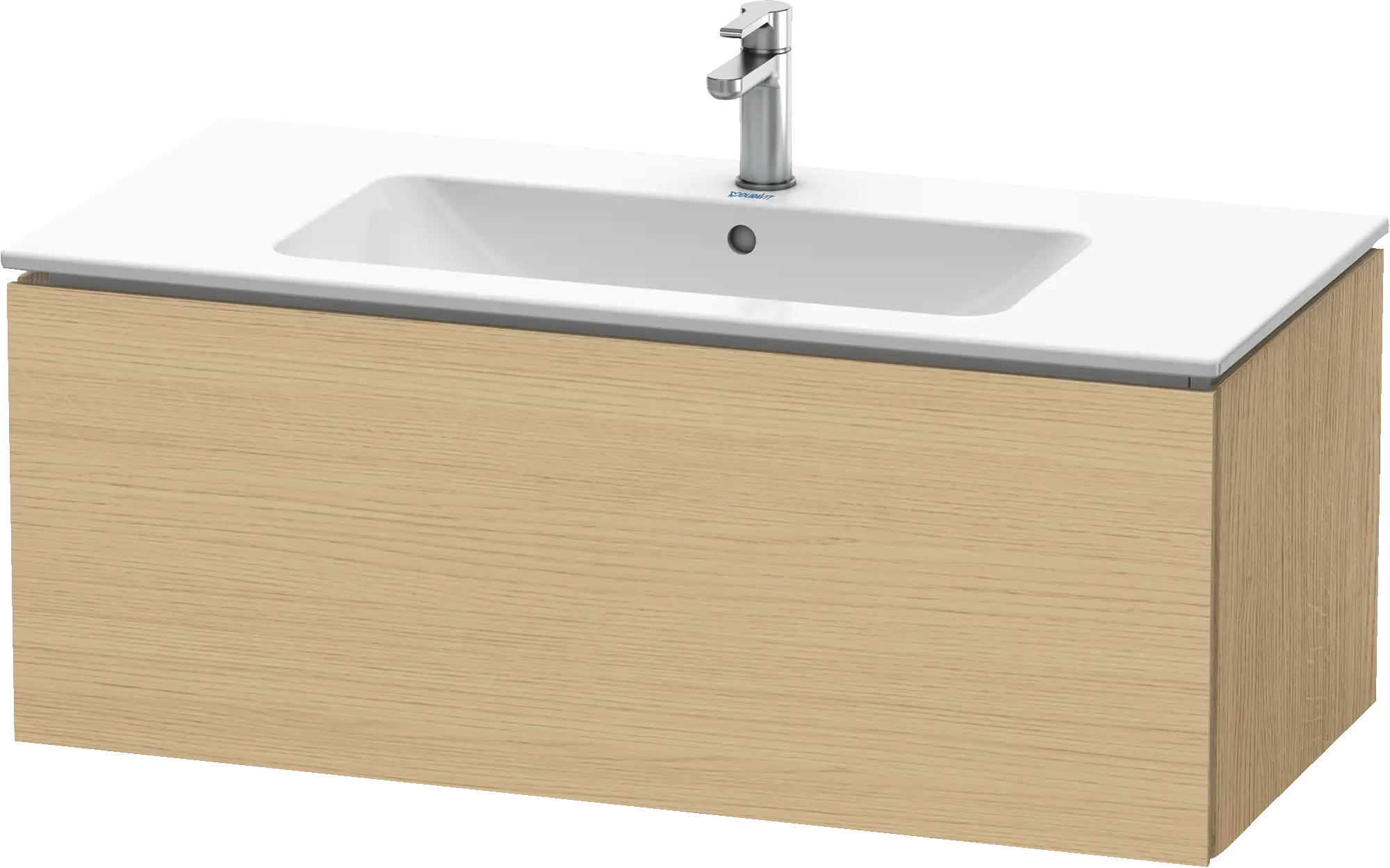 Duravit L-Cube 40 1/8'' Wall Mount One Drawer Single Vanity Cabinet, Sink Sold Separately