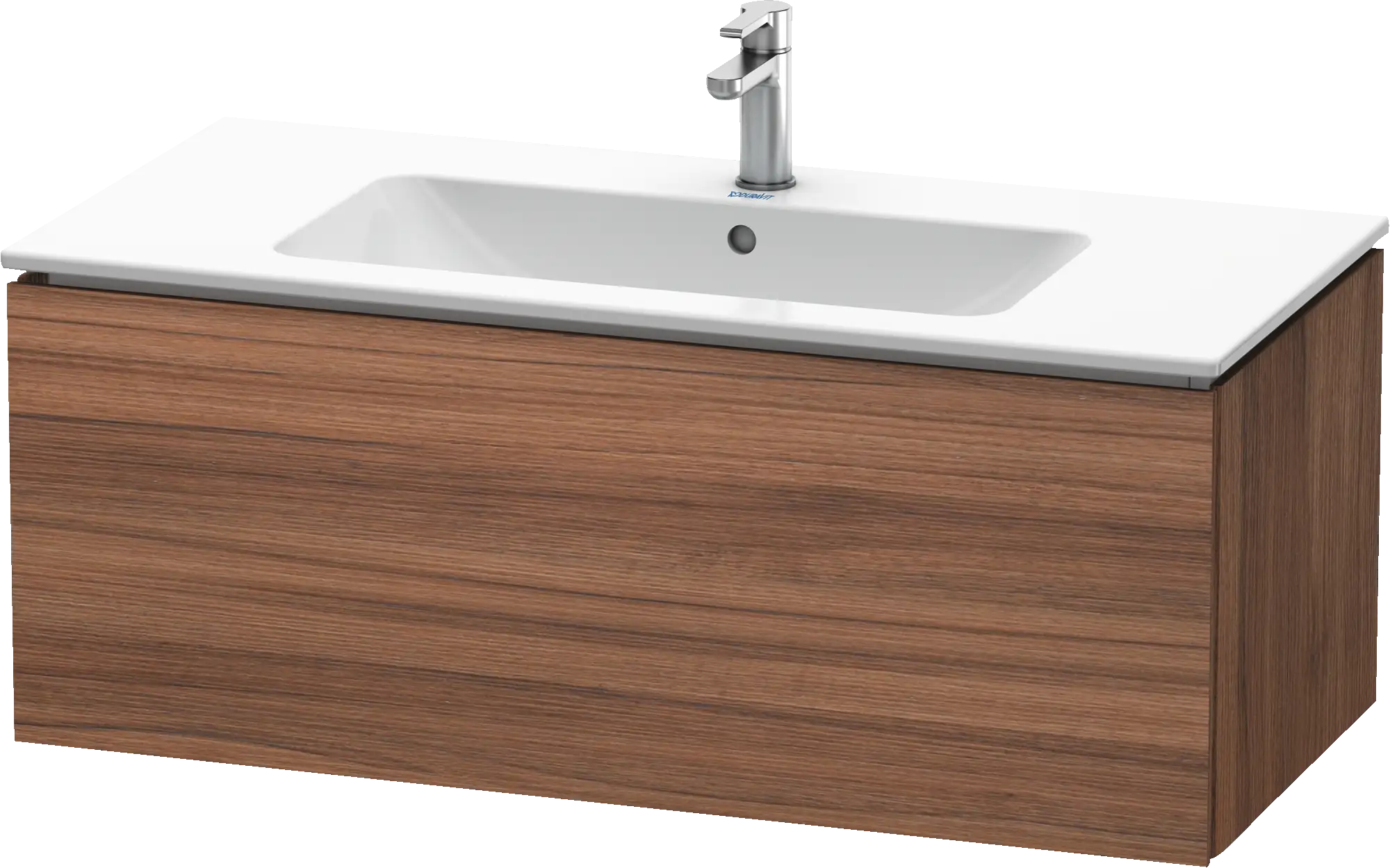 Duravit L-Cube 40 1/8'' Wall Mount One Drawer Single Vanity Cabinet, Sink Sold Separately
