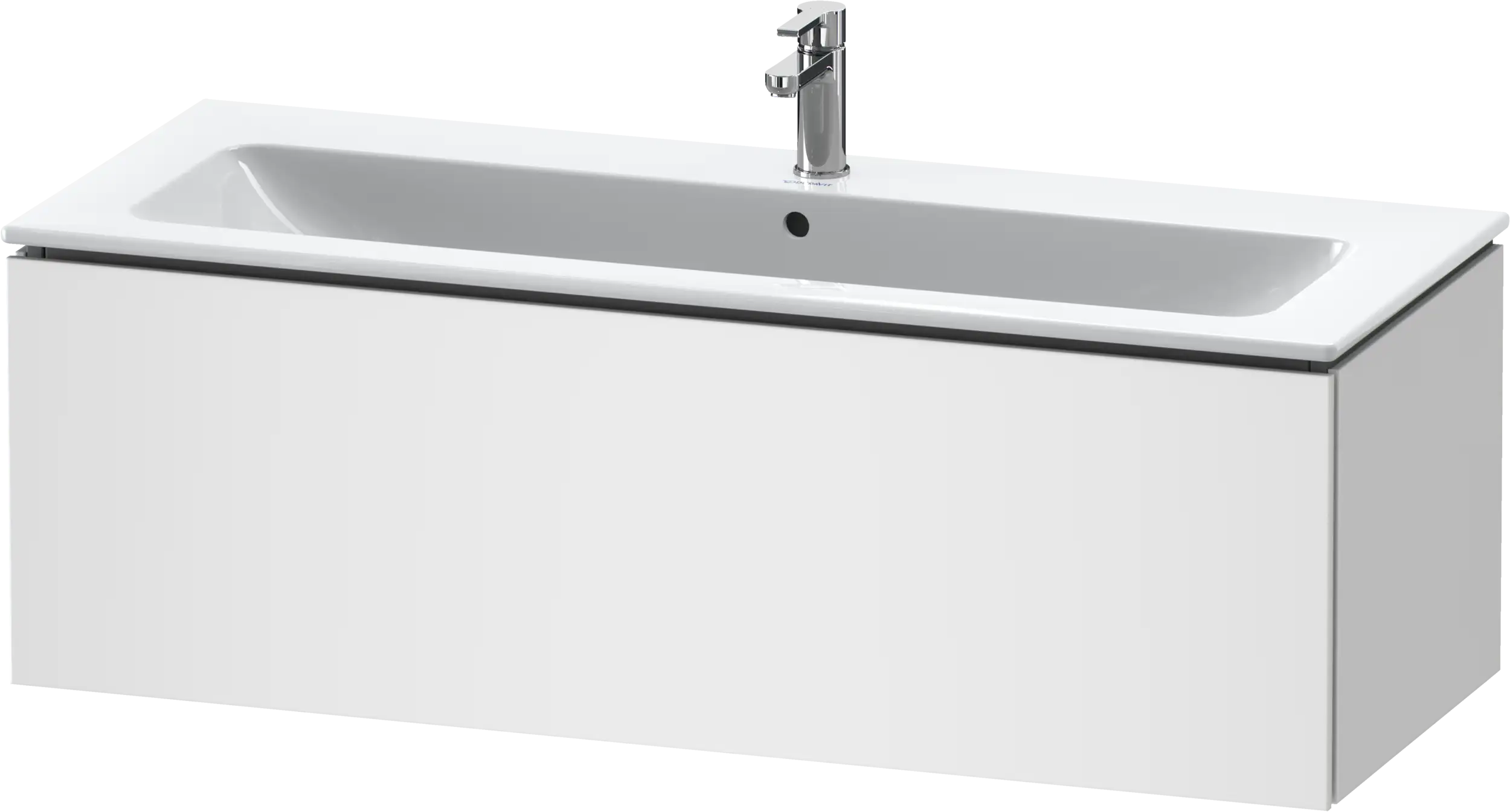 Duravit L-Cube 48'' Wall Mount One Drawer Single Vanity Cabinet, Sink Sold Separately