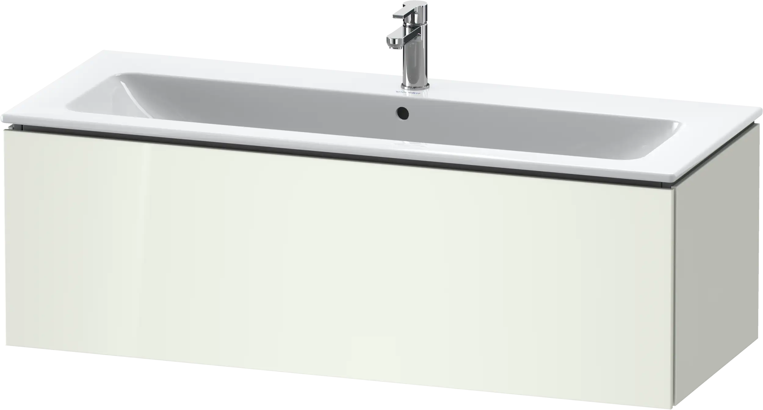 Duravit L-Cube 48'' Wall Mount One Drawer Single Vanity Cabinet, Sink Sold Separately