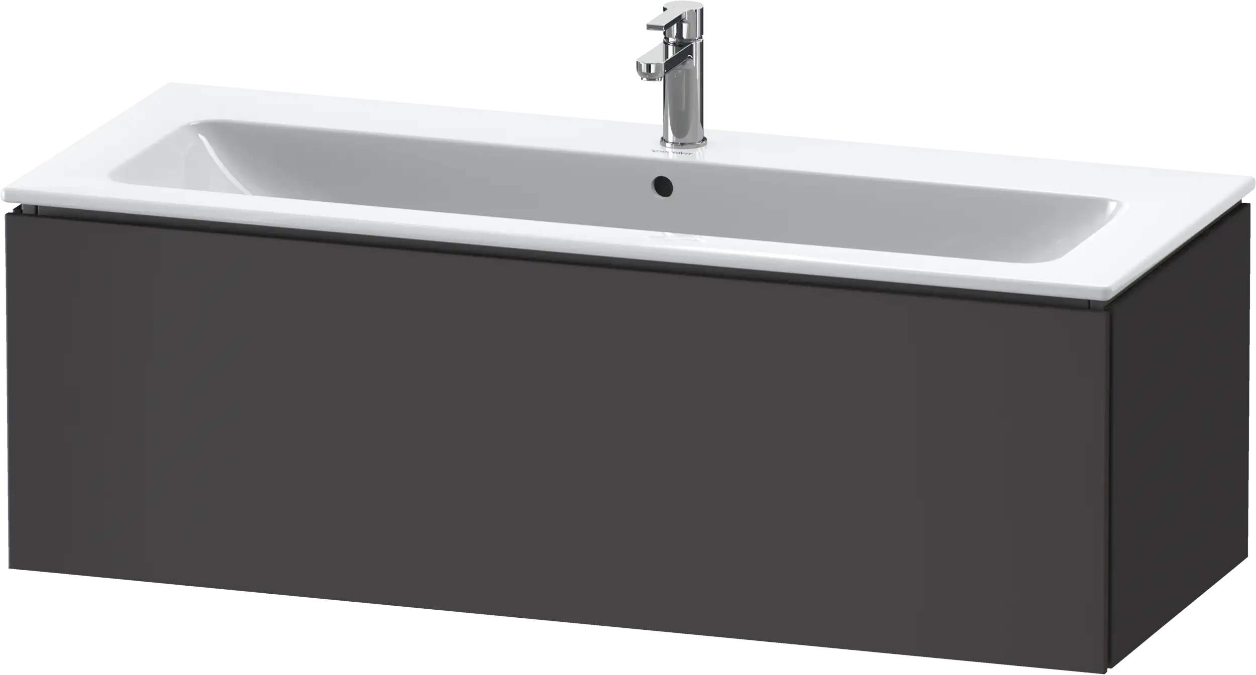 Duravit L-Cube 48'' Wall Mount One Drawer Single Vanity Cabinet, Sink Sold Separately