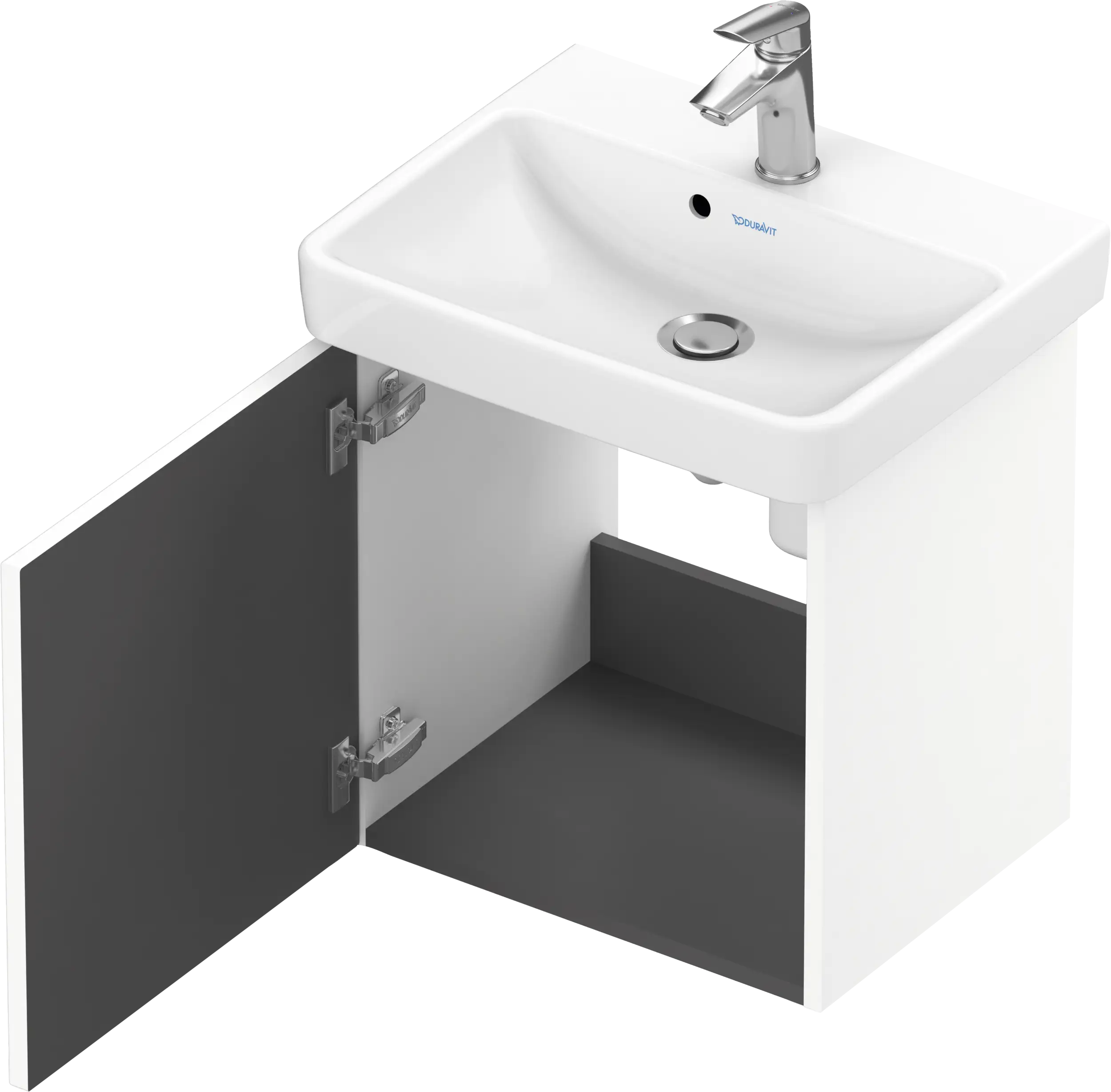 Duravit No.1 17 3/8'' Wall Mount One Door Single Vanity Cabinet, Sink Sold Separately