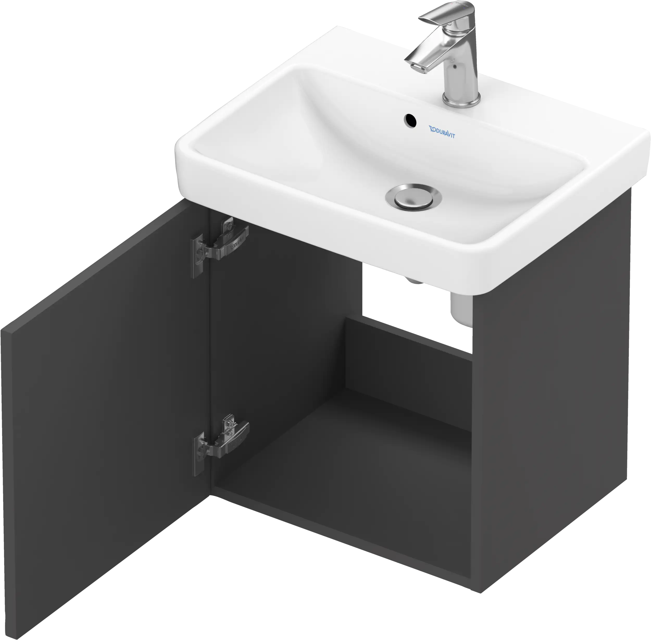 Duravit No.1 17 3/8'' Wall Mount One Door Single Vanity Cabinet, Sink Sold Separately