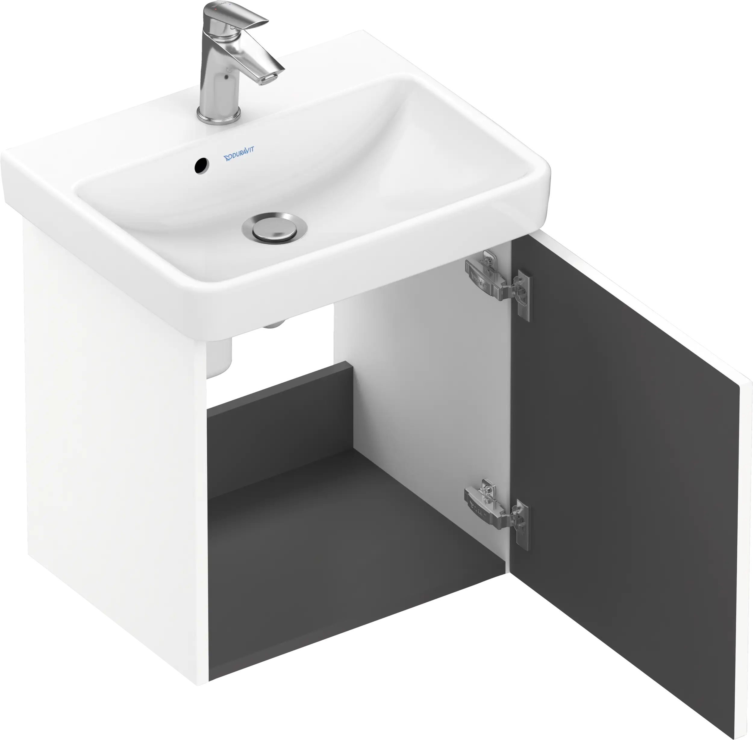 Duravit No.1 17 3/8'' Wall Mount One Door Single Vanity Cabinet, Sink Sold Separately