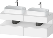 Duravit Qatego 55 1/8'' Double Vanity Cabinet, Sink Sold Separately