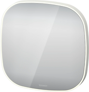 Duravit Zencha Sensor Control LED Mirror in Aluminum, 2700K - 6500K