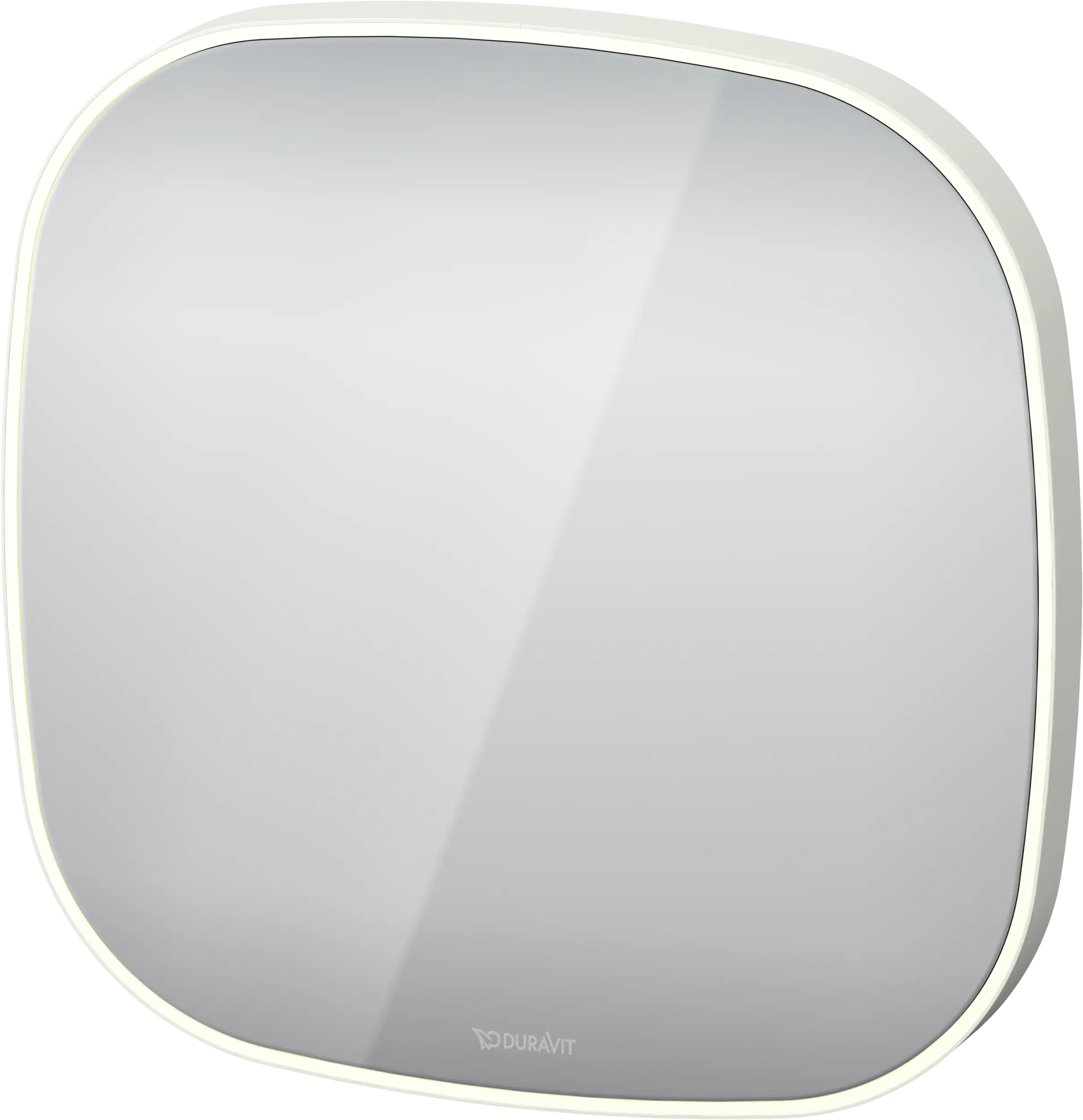 Duravit Zencha Sensor Control LED Mirror in Aluminum, 2700K - 6500K