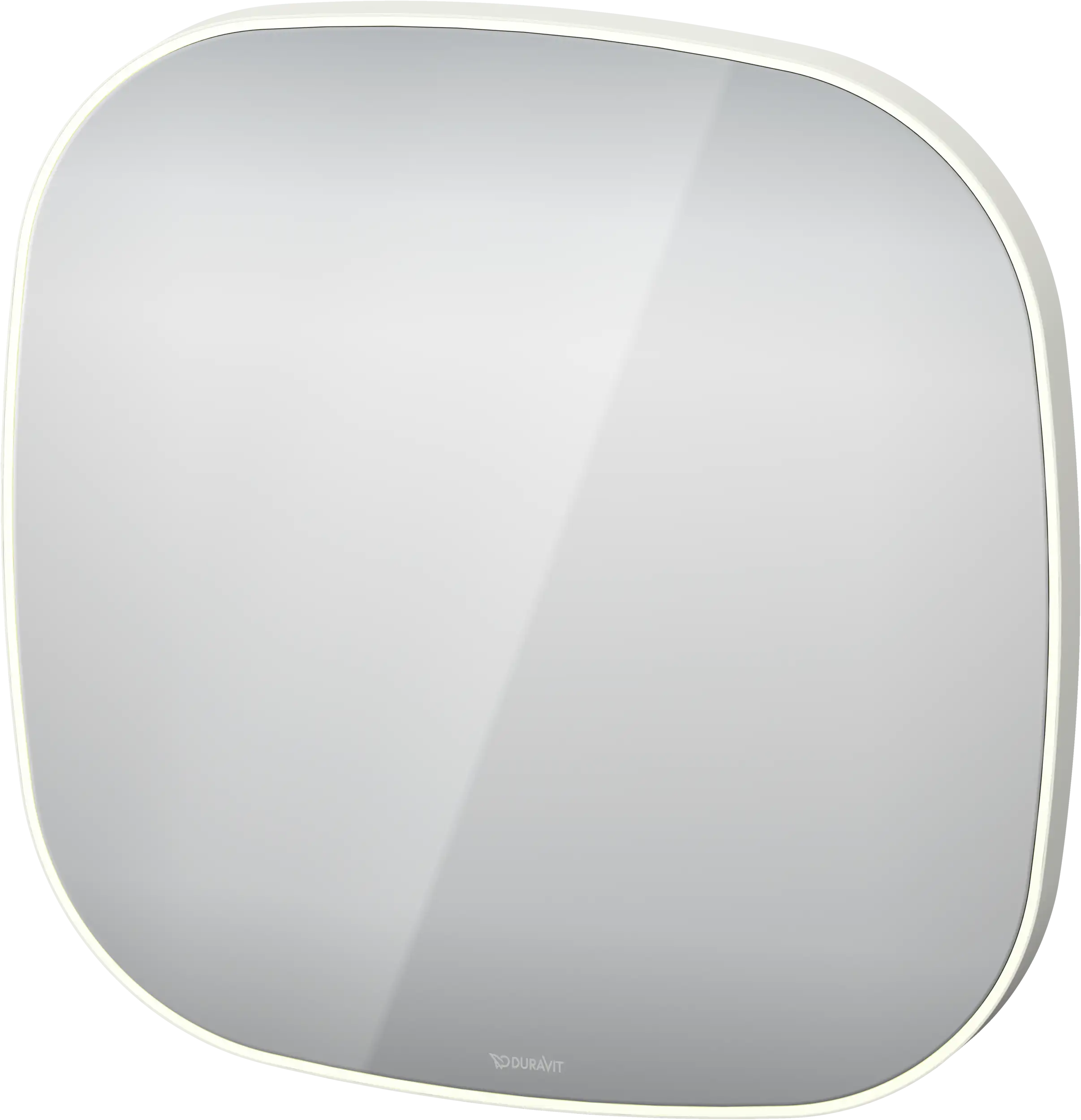 Duravit Zencha Sensor Control LED Mirror in Aluminum, 2700K - 6500K