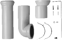 Duravit Outlet Bend, Toilet Part