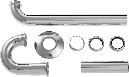 Duravit P-Trap in Chrome