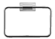 Duravit Karree Towel Ring in Chrome
