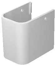 Duravit Happy D.2 Sink Shroud in White