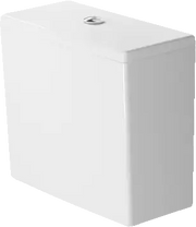 Duravit ME by Starck 1.28 GPF Single Flush Toilet Tank in White with Top Push Button Flush