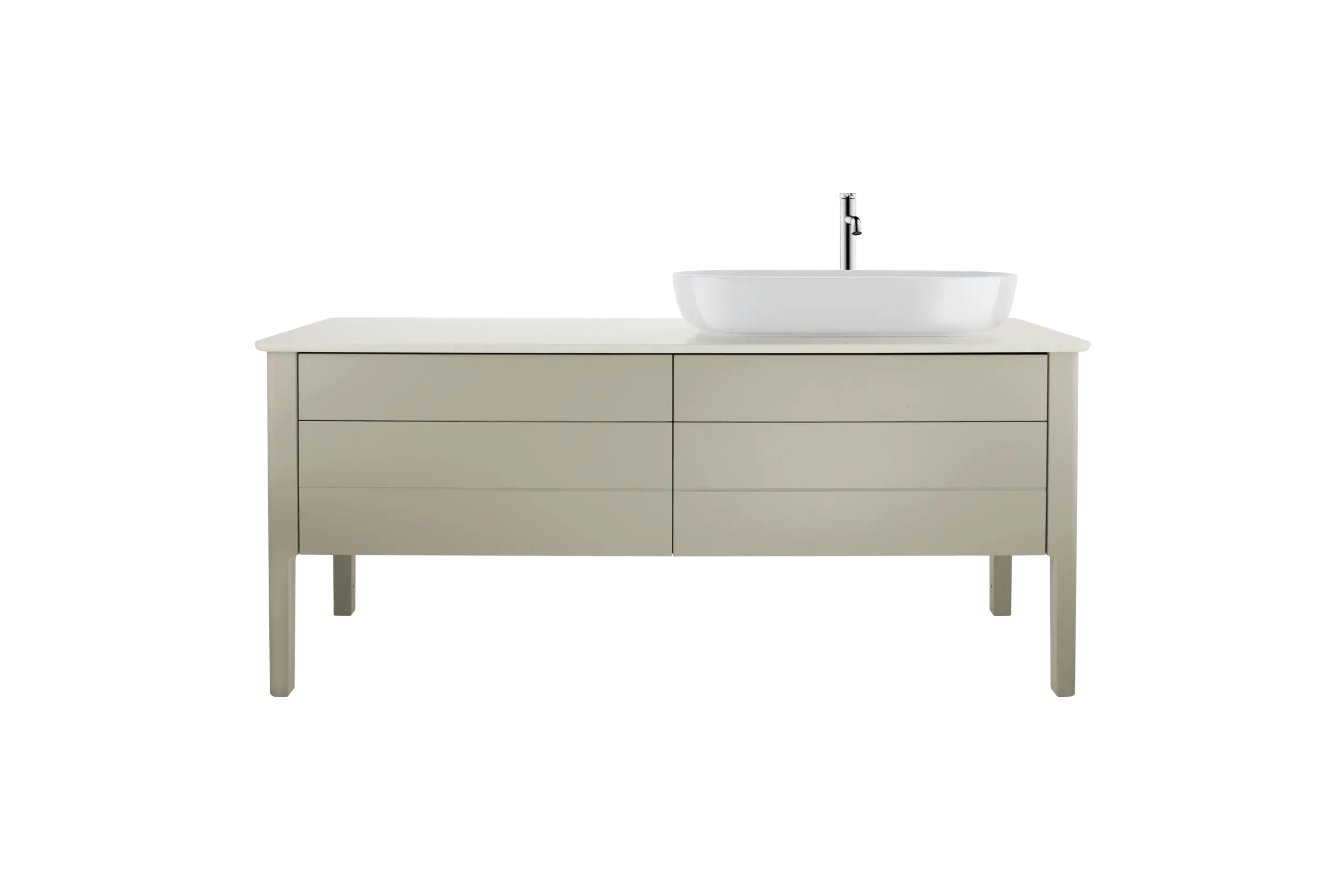 Duravit Luv 31 1/2'' Oval Vessel Sink in White