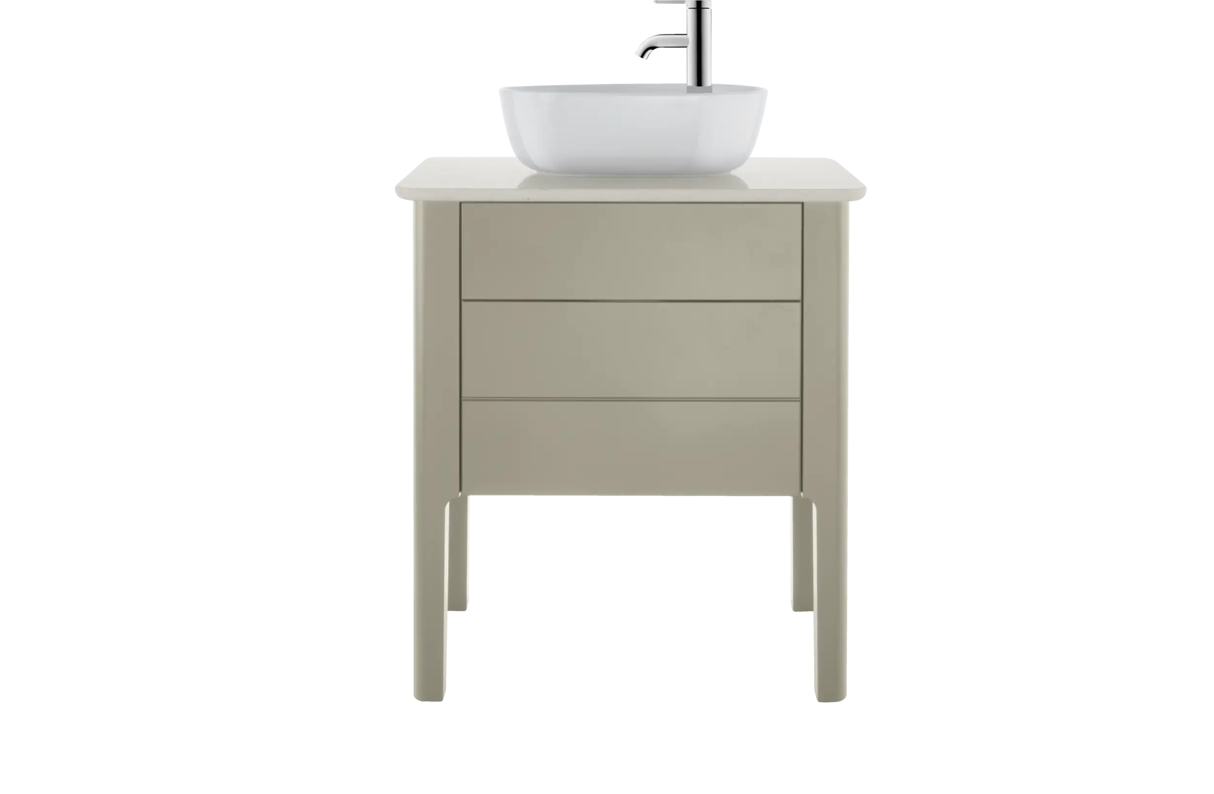 Duravit Luv 16 1/2'' Oval Vessel Sink in White with Single Faucet Hole and