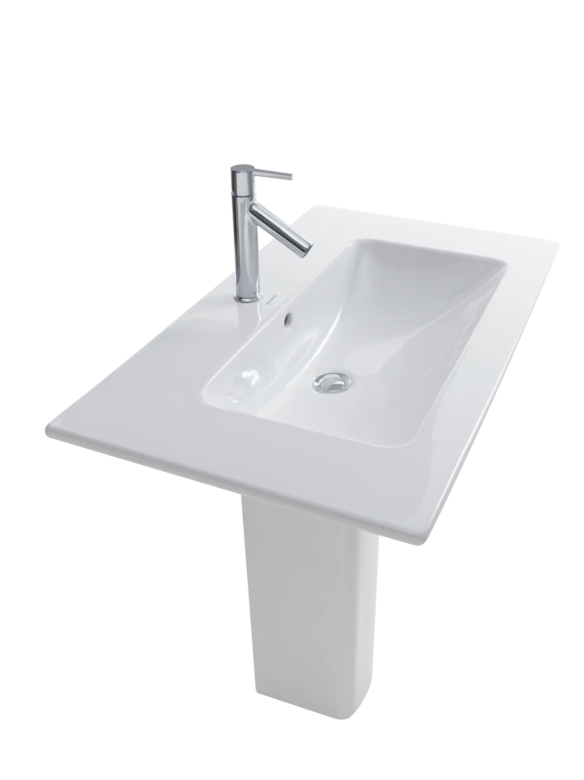Duravit ME by Starck Pedestal in White