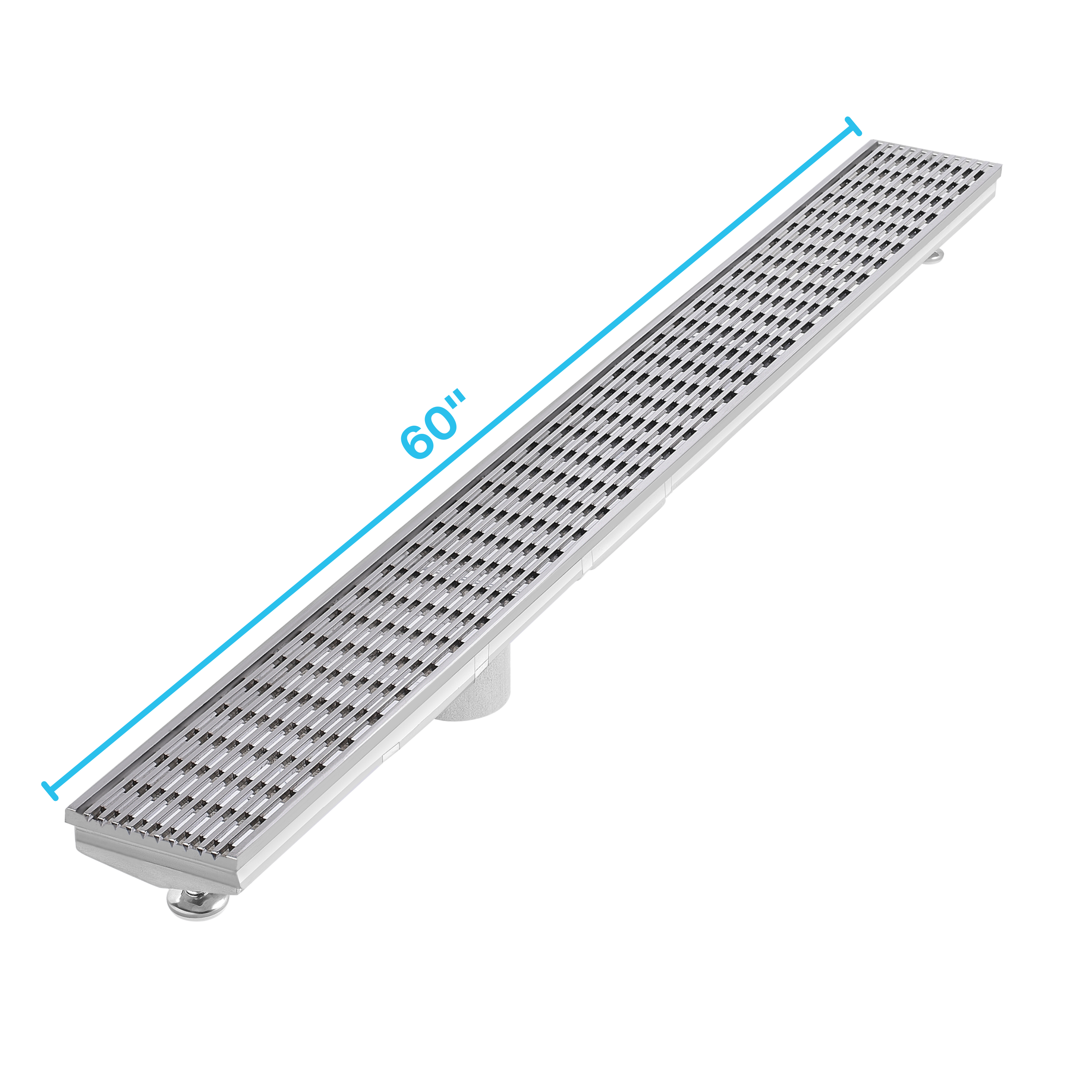 Wedgewire Adjustable Kit Delmar Linear Drain 3" High Flow