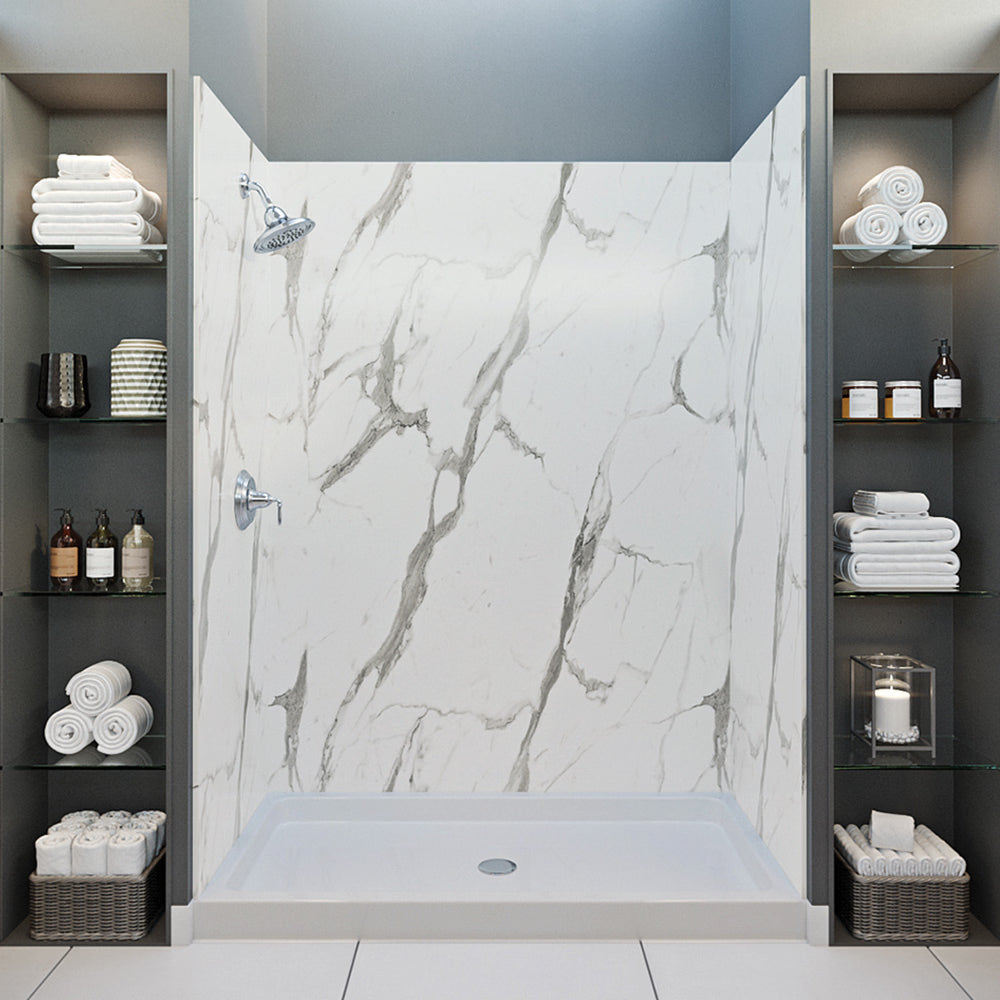 Wet Wall Waterproof Wall Panels Calacatta Statuario