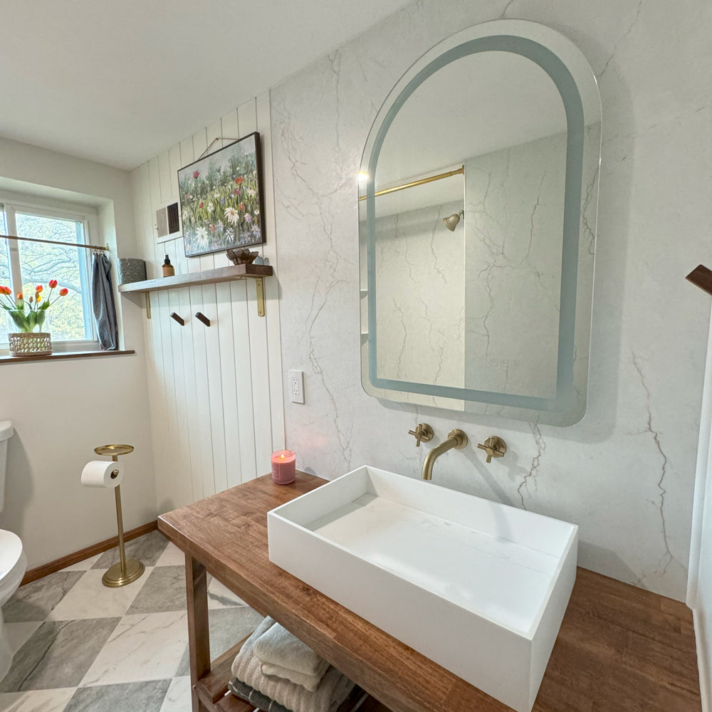 Wet Wall Waterproof Wall Panels Tuscany Marble