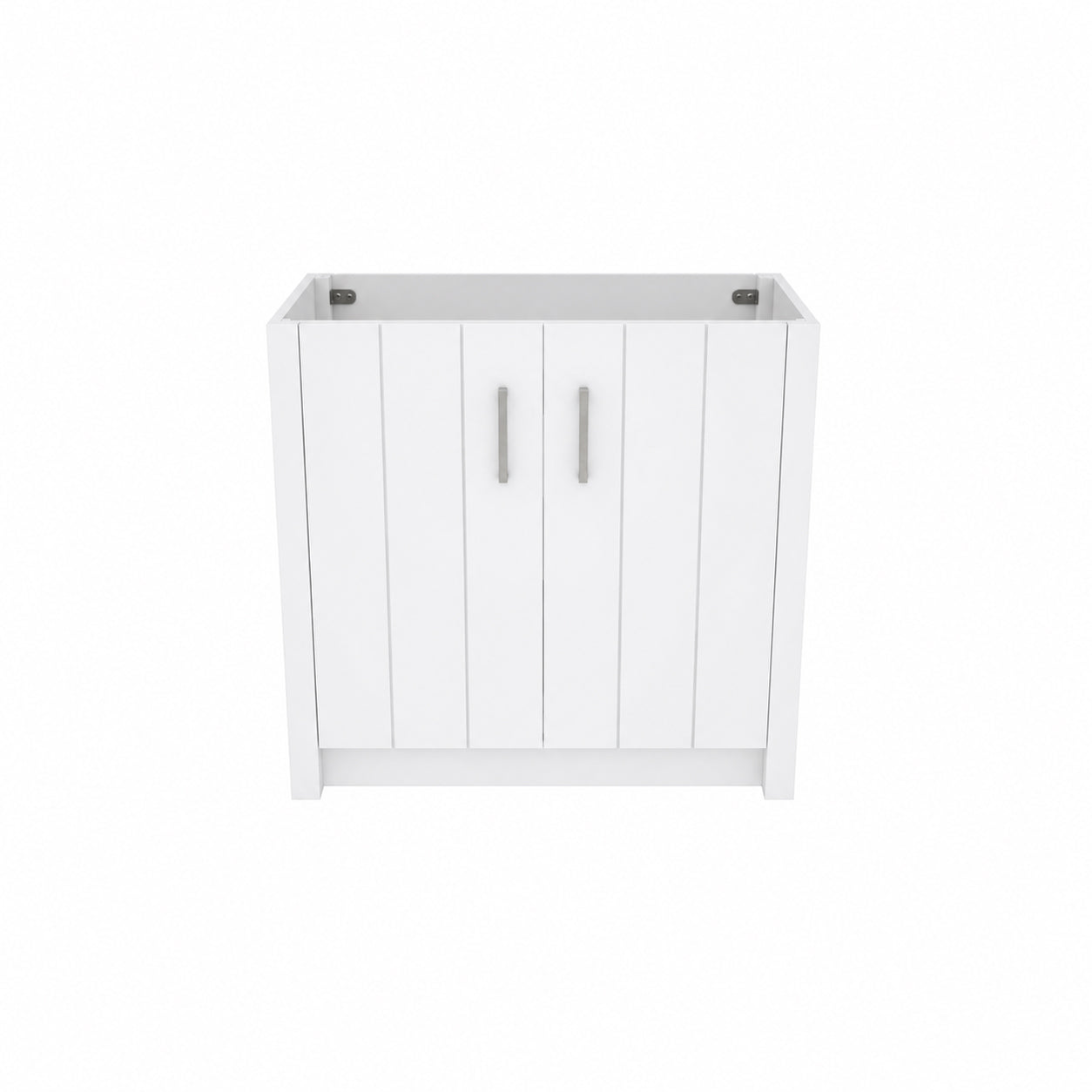 MAIDSTONE Wexler 36 Inch Solid Oak Bathroom Vanity with Undermount Sink