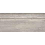 Wooden Gray Polished Marble Molding Base 5"X12"